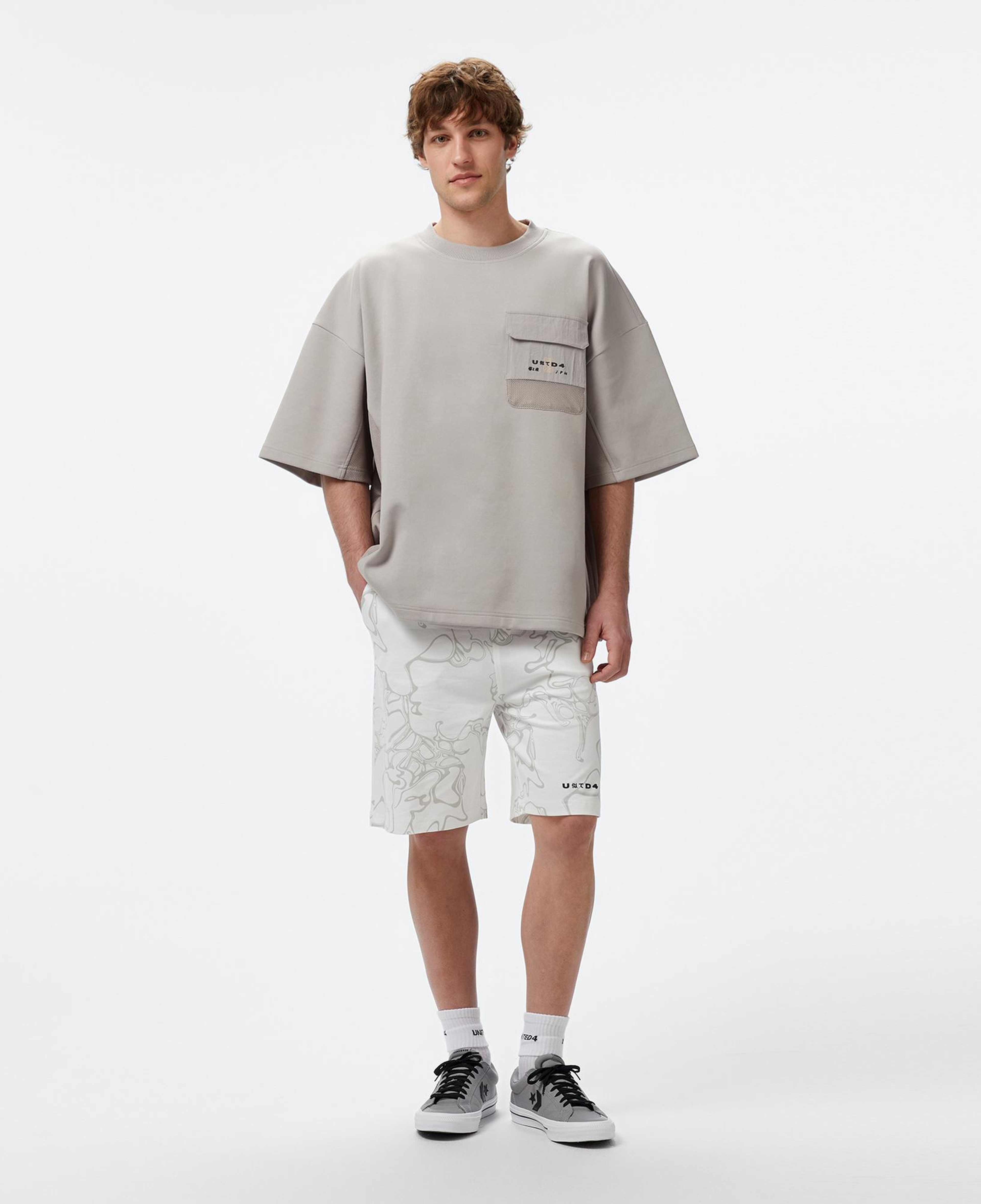UNITED4 Kiyo Erkek Gri T-Shirt