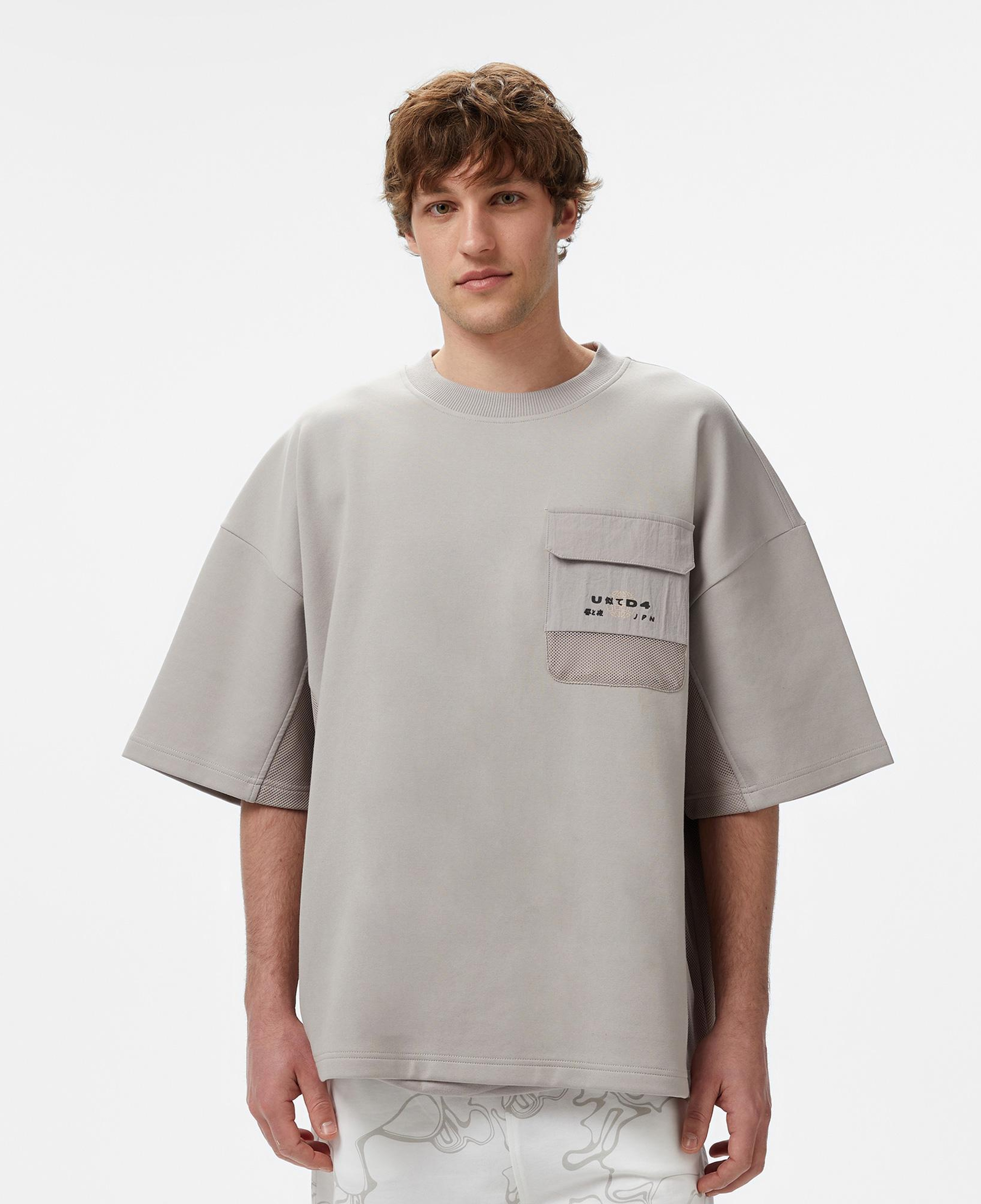 UNITED4 Kiyo Erkek Gri T-Shirt