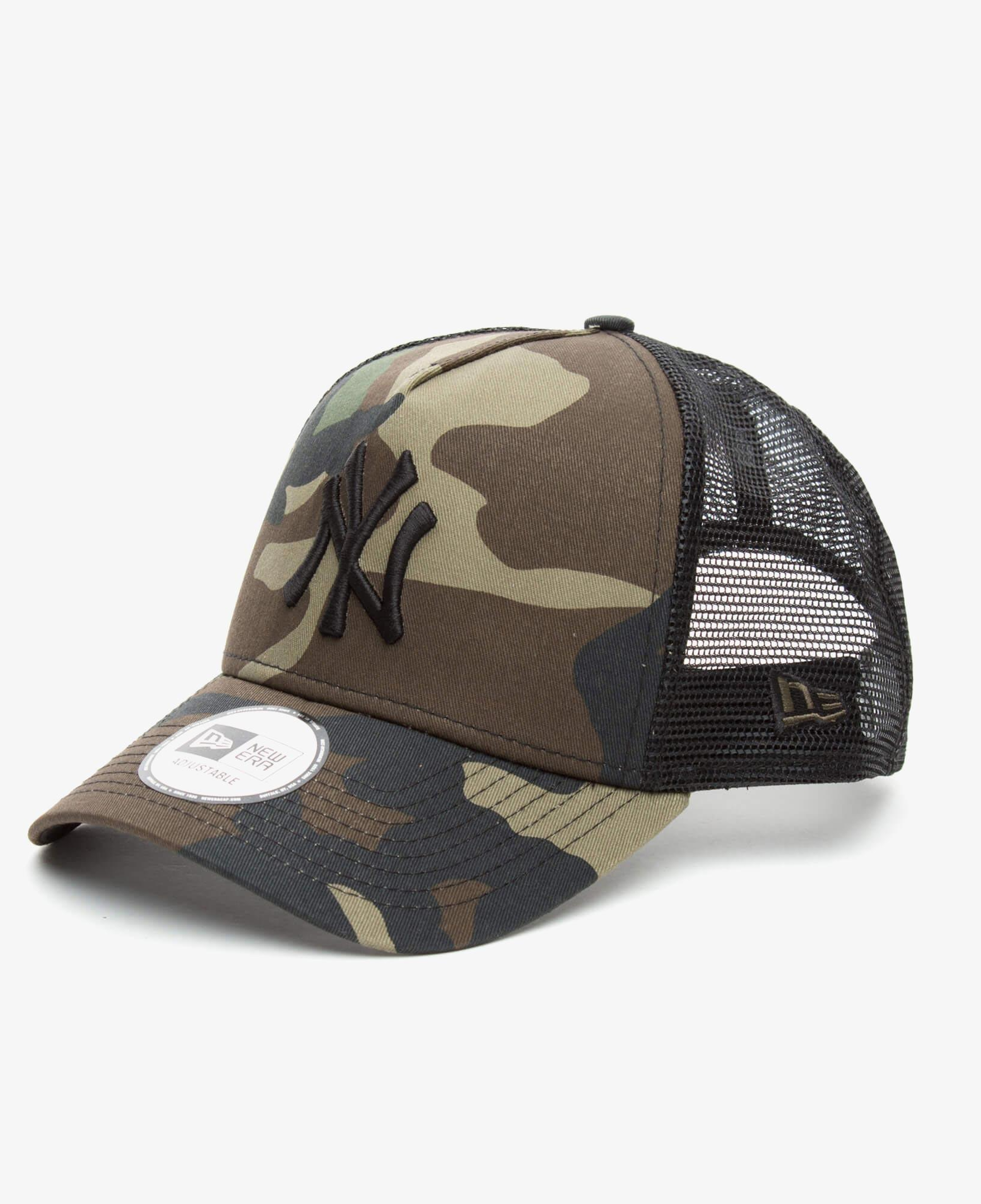 New Era New York Unisex Camo Yeşil Şapka