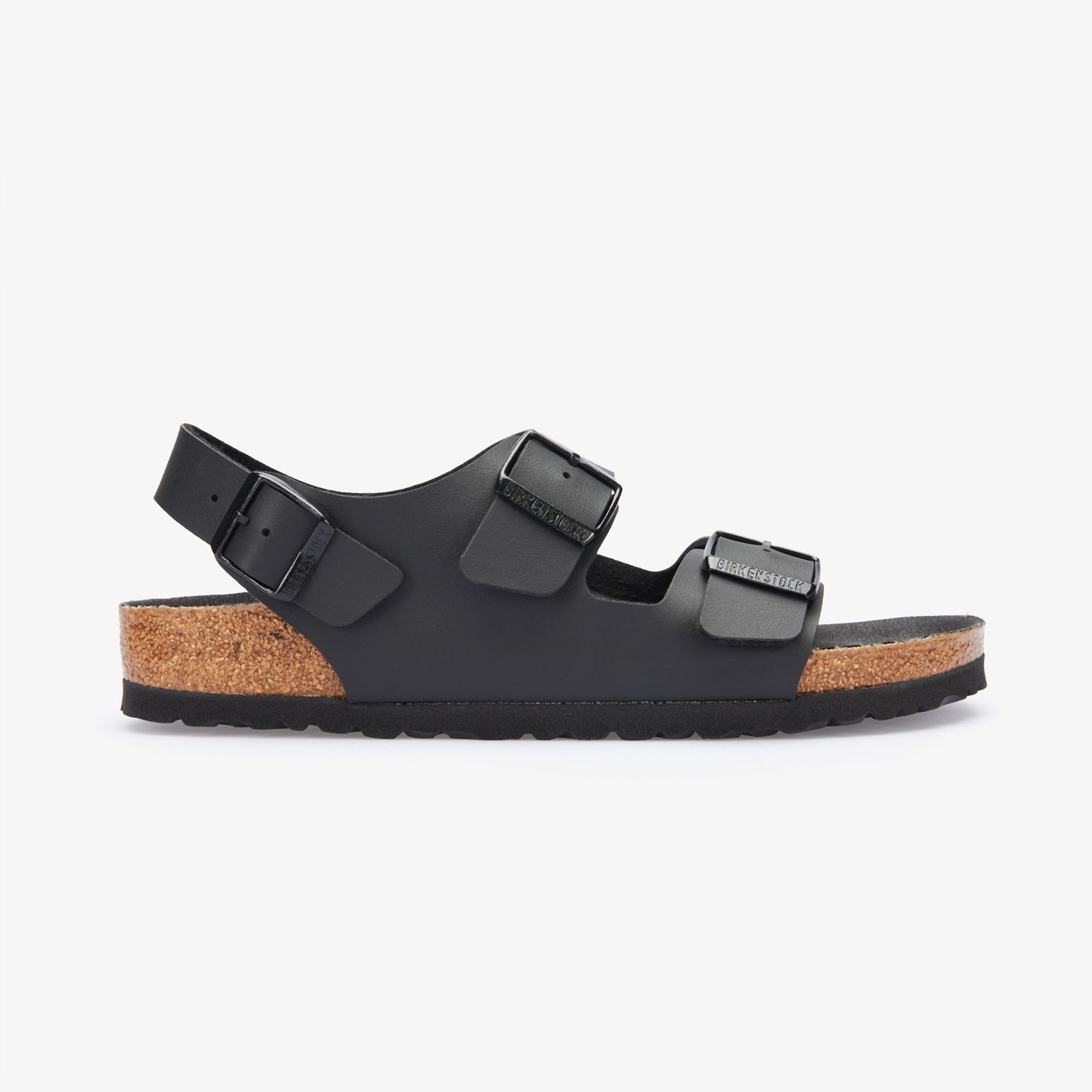 Birkenstock Milano Bf Triples Erkek Siyah Sandalet