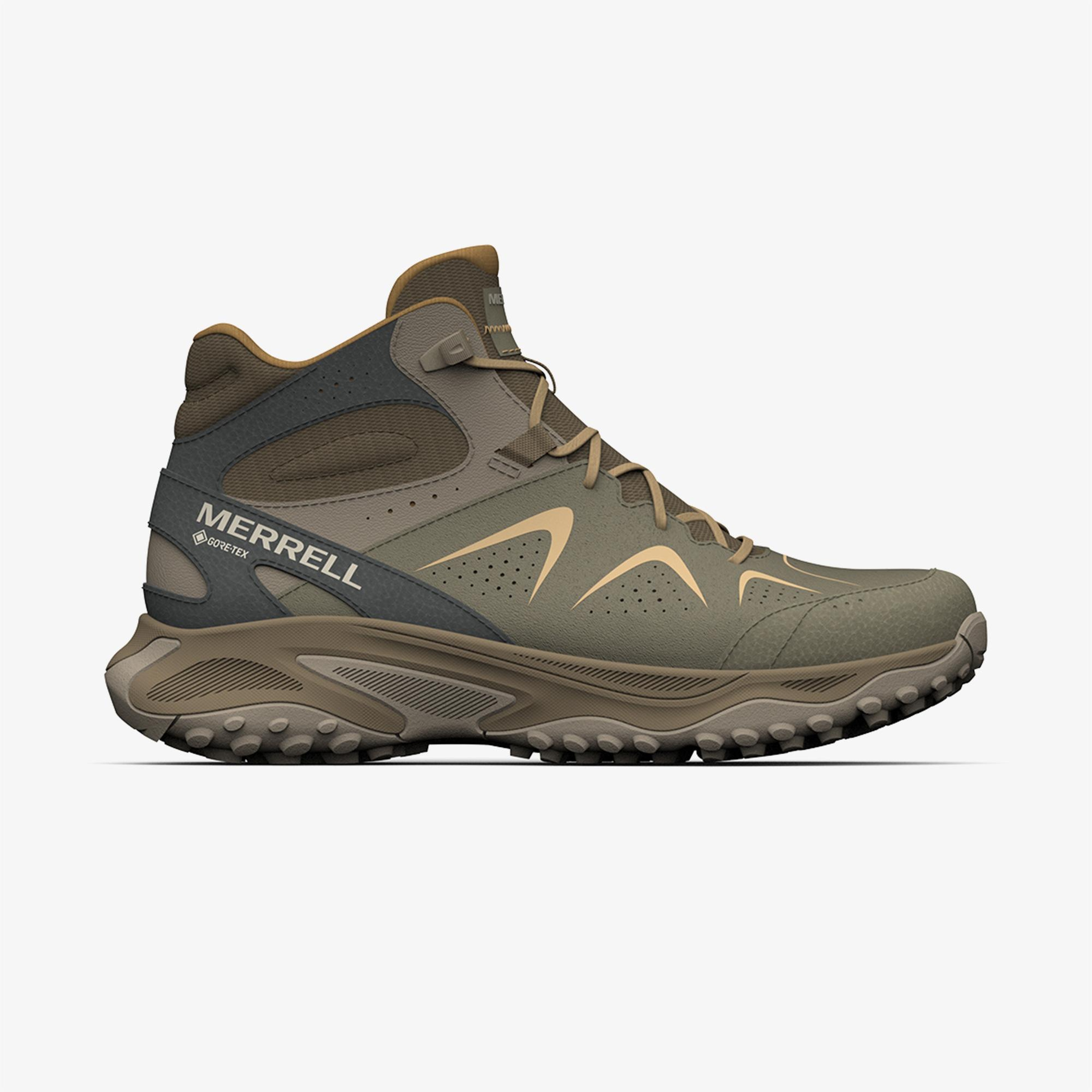 Merrell Yokota 3 Mid GORE-TEX Erkek Yeşil Outdoor Bot