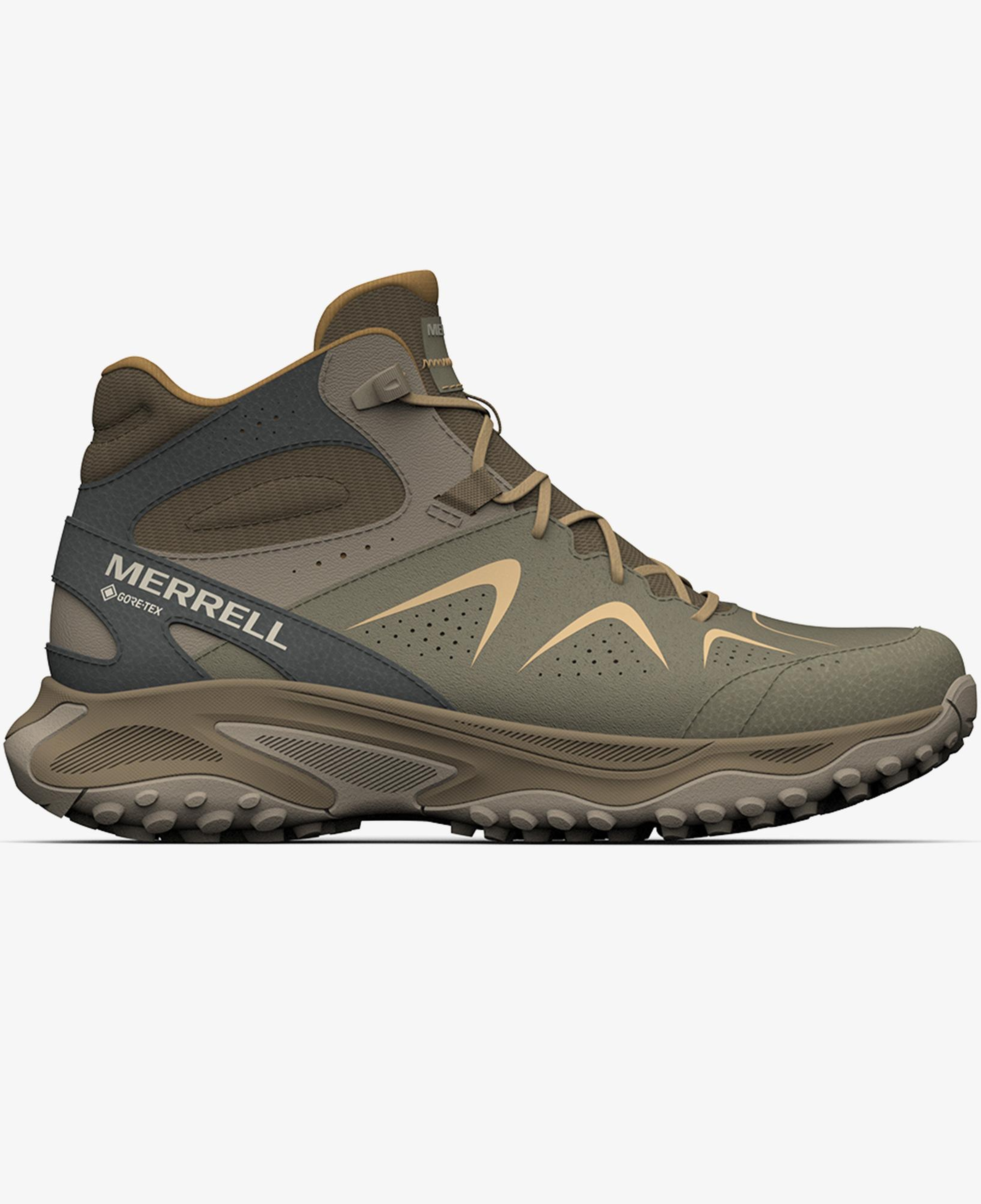 Merrell Yokota 3 Mid GORE-TEX Erkek Yeşil Outdoor Bot