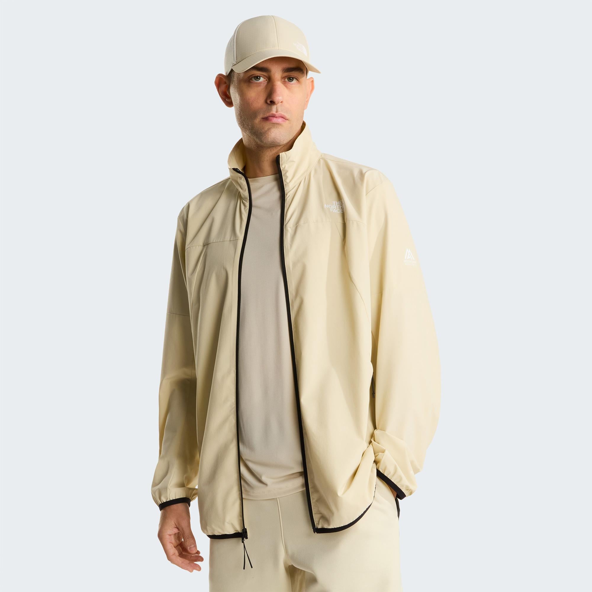 The North Face Mountain Athletics Ushba Track  Erkek Krem Outdoor Ceket