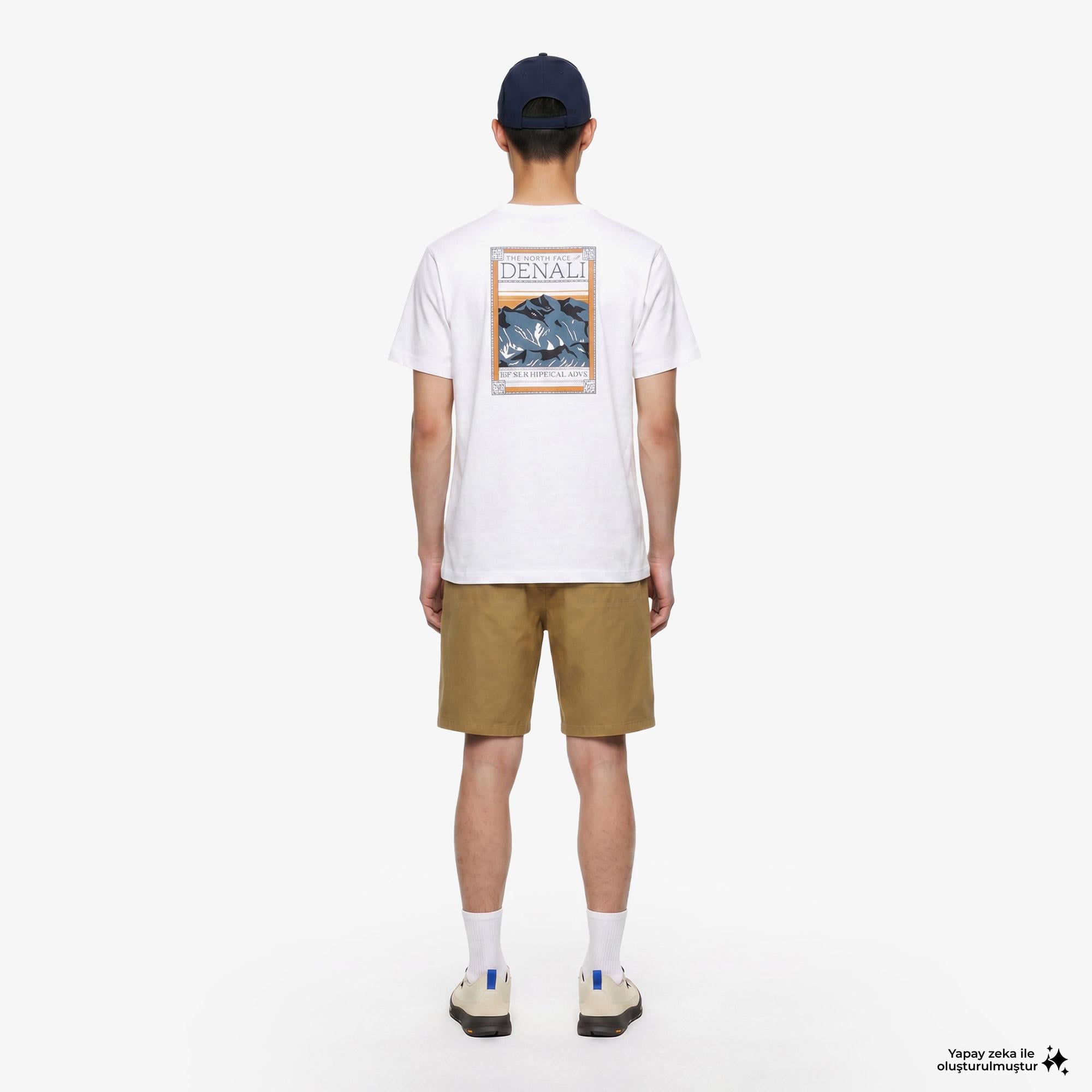 The North Face Reg Ss Erkek Beyaz T-Shirt