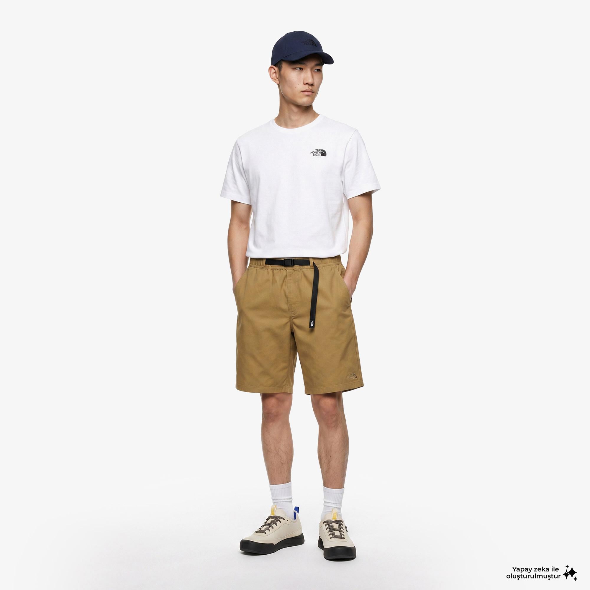 The North Face Reg Ss Erkek Beyaz T-Shirt