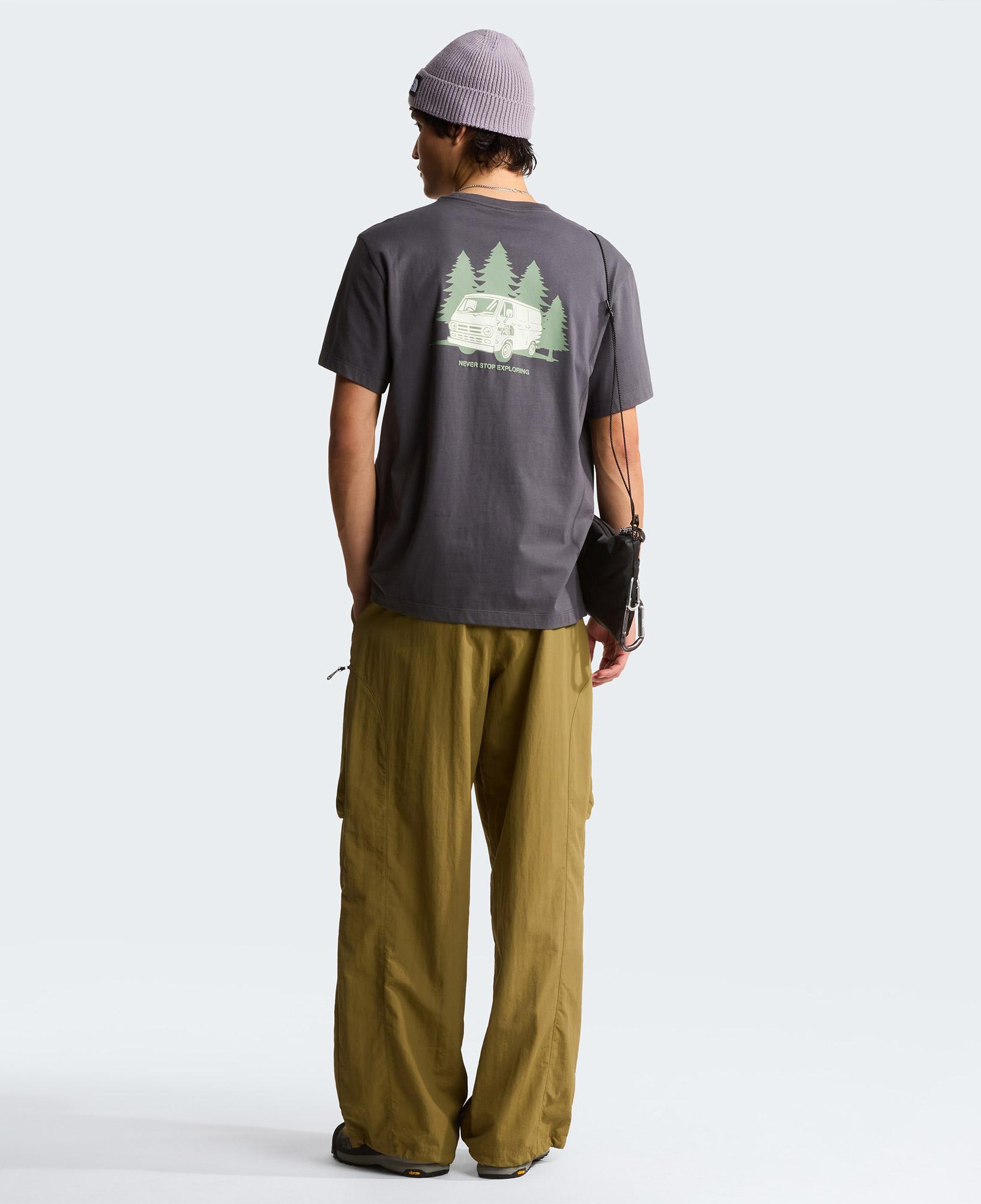 The North Face Van Life Relaxed Erkek Gri T-Shirt