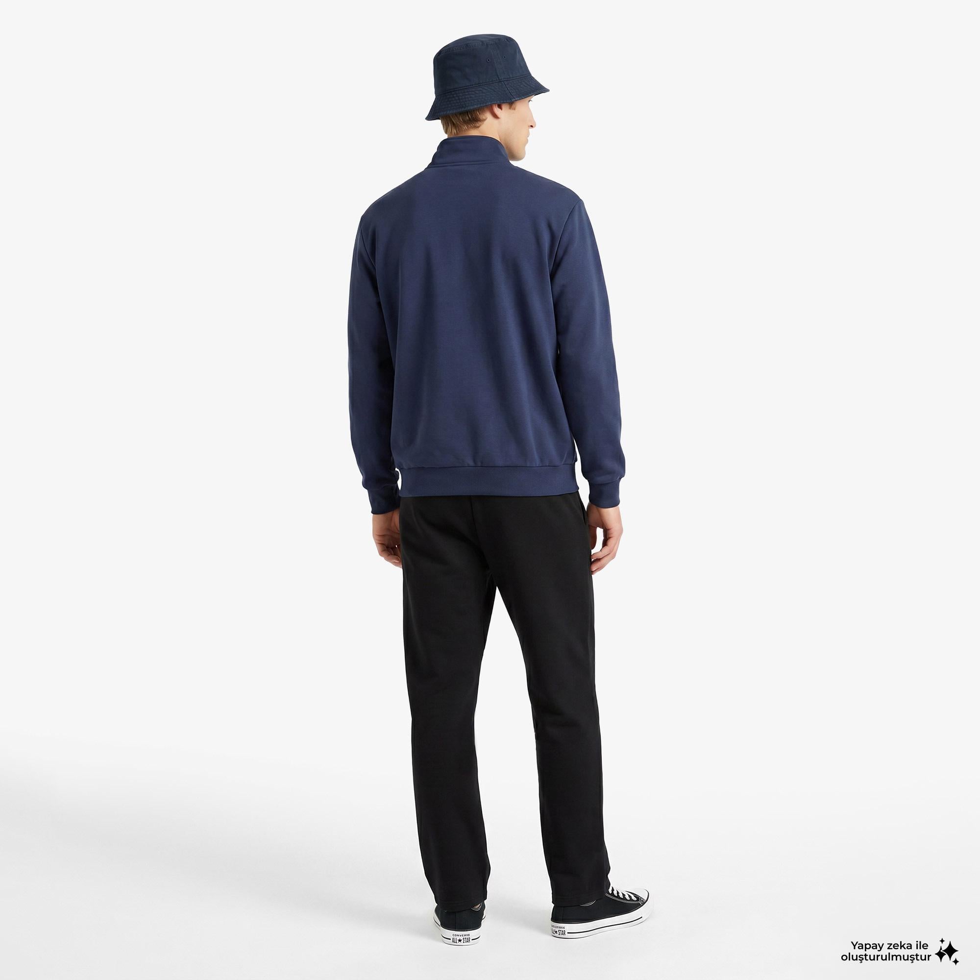 Karl Kani Signature Oversized Troyer Erkek Mavi Ceket
