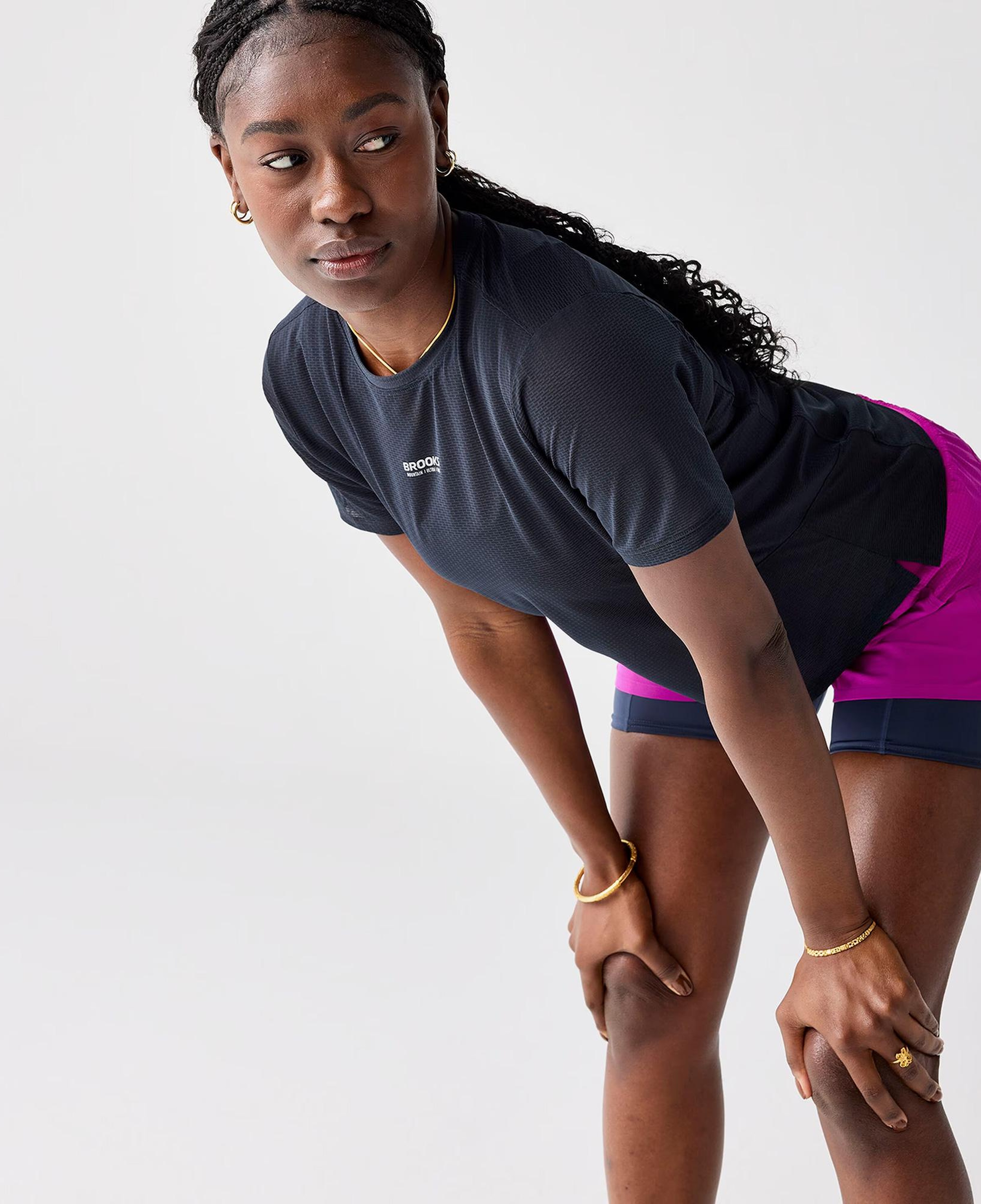 Brooks High Point 3 2-İn-1 2.0 Kadın Pembe Şort