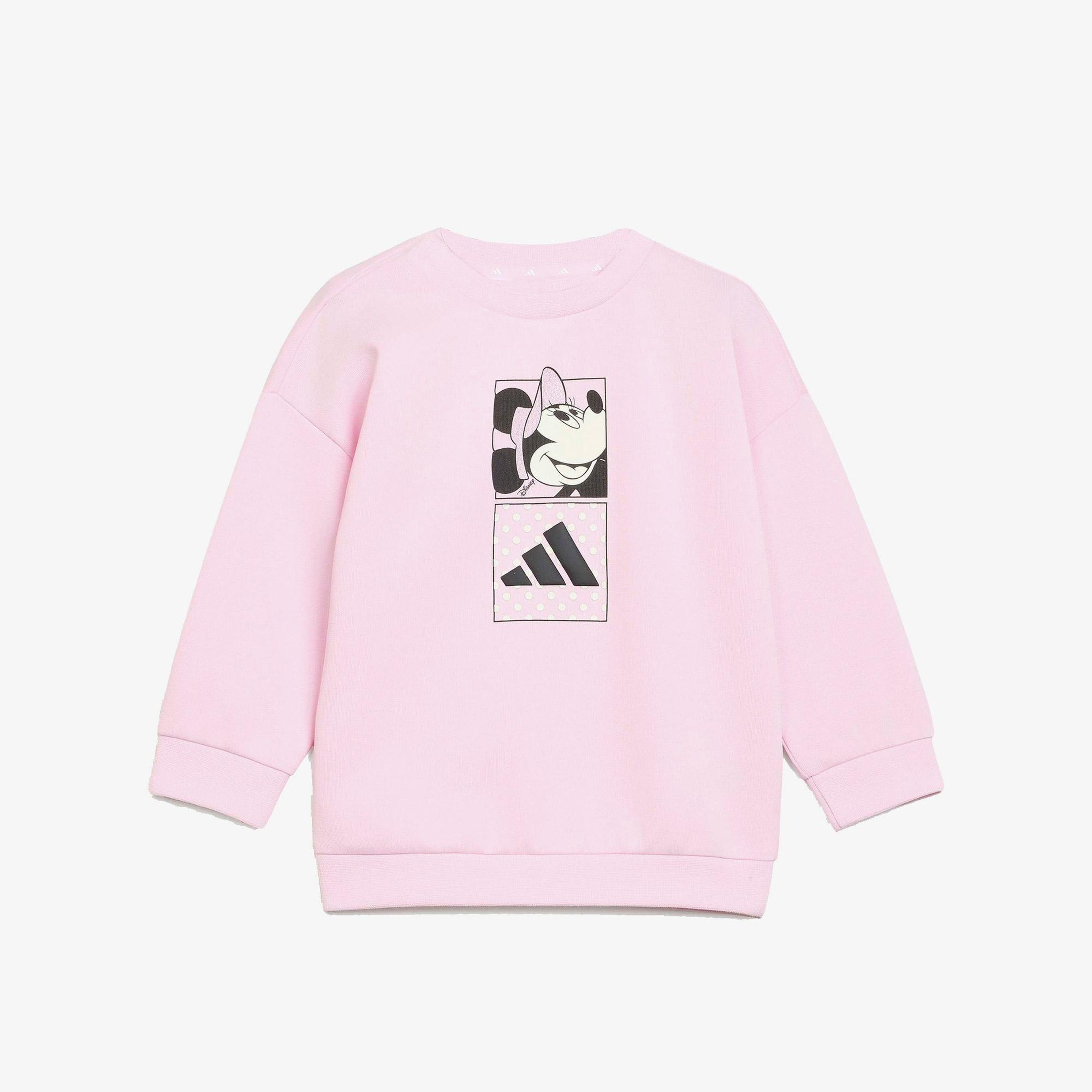 adidas I Disney Mi Jog Çocuk Pembe Eşofman Takımı