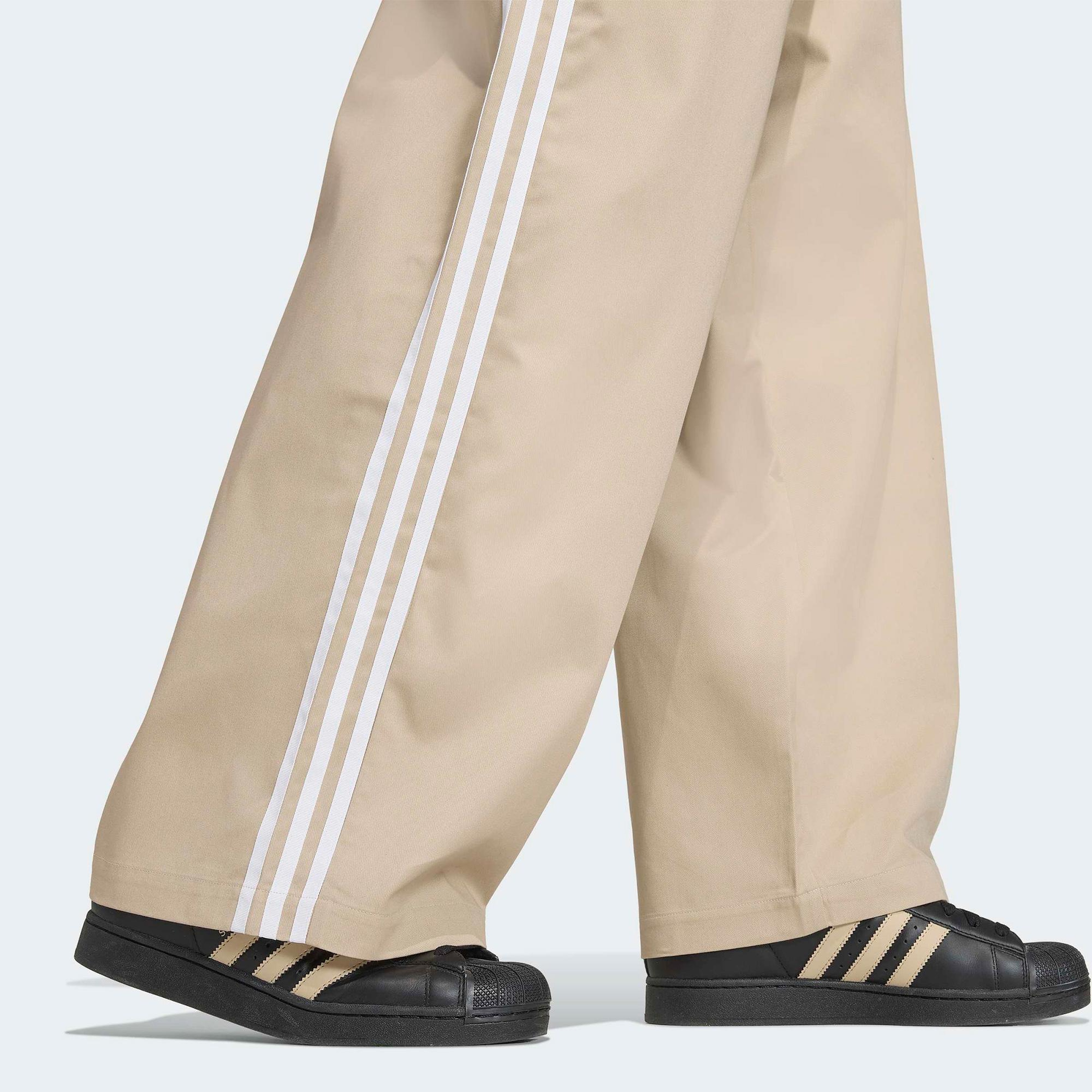 adidas Twill Erkek Haki Eşofman Altı