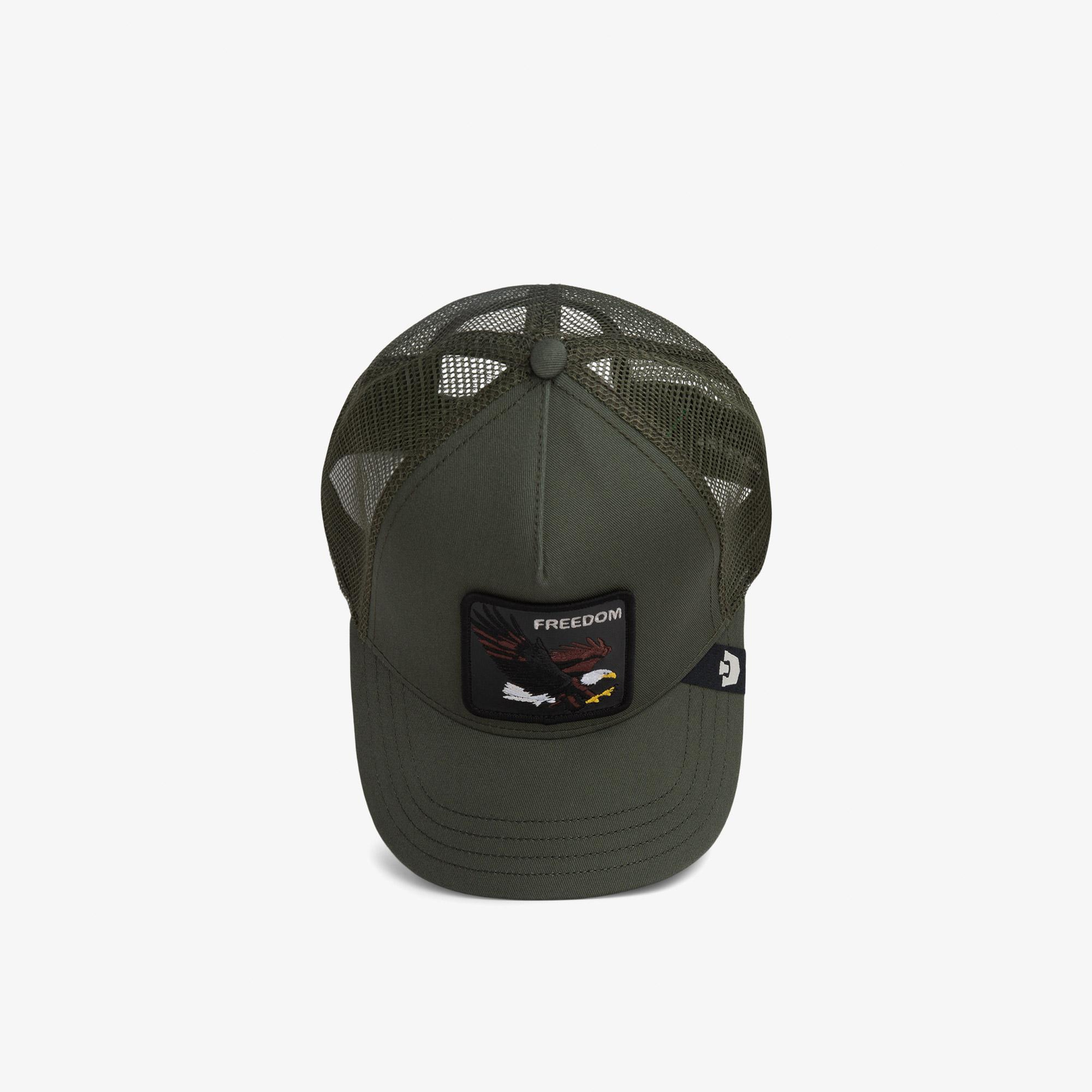 Goorin Bros Freedom Eagle Trucker Unisex Yeşil Şapka