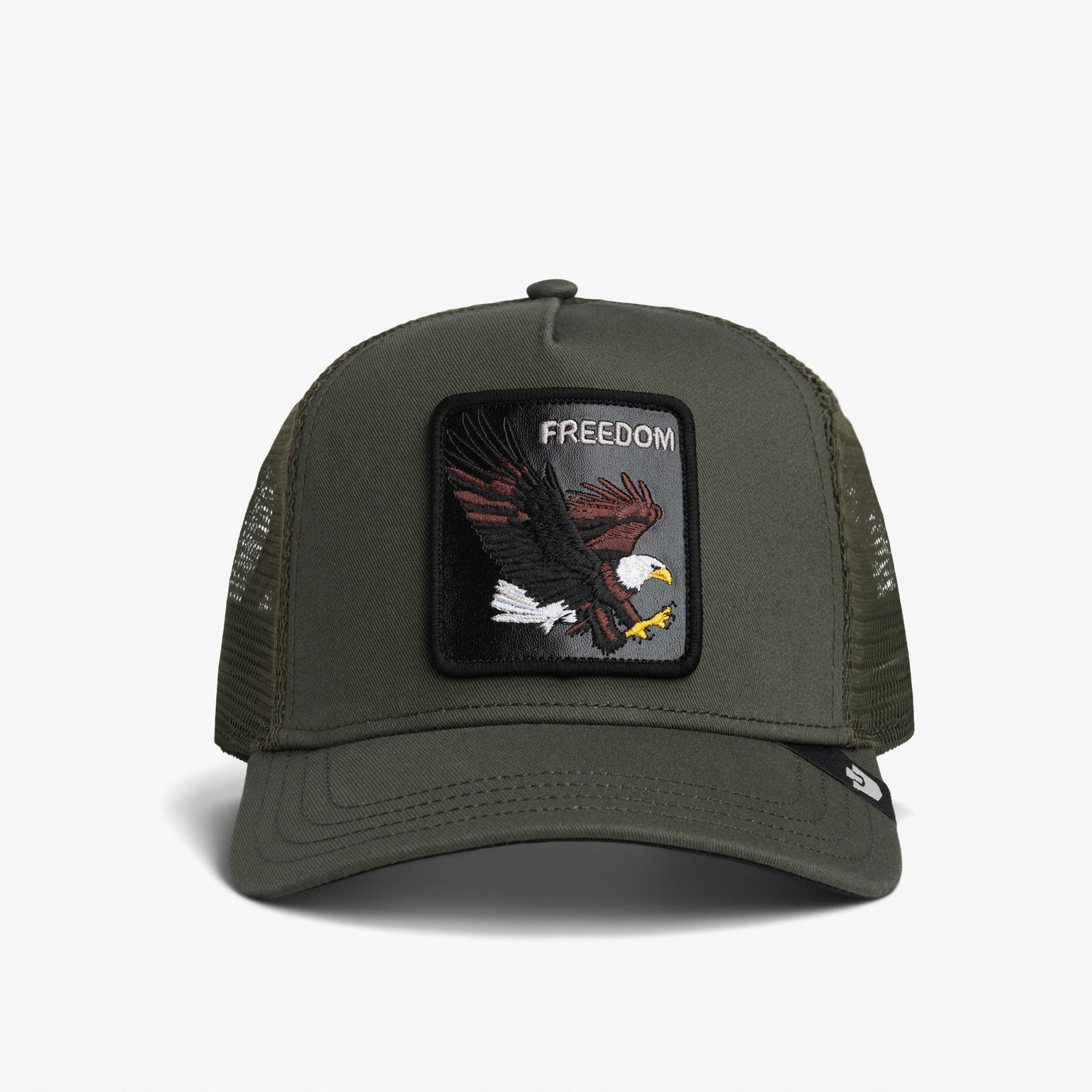 Goorin Bros Freedom Eagle Trucker Unisex Yeşil Şapka
