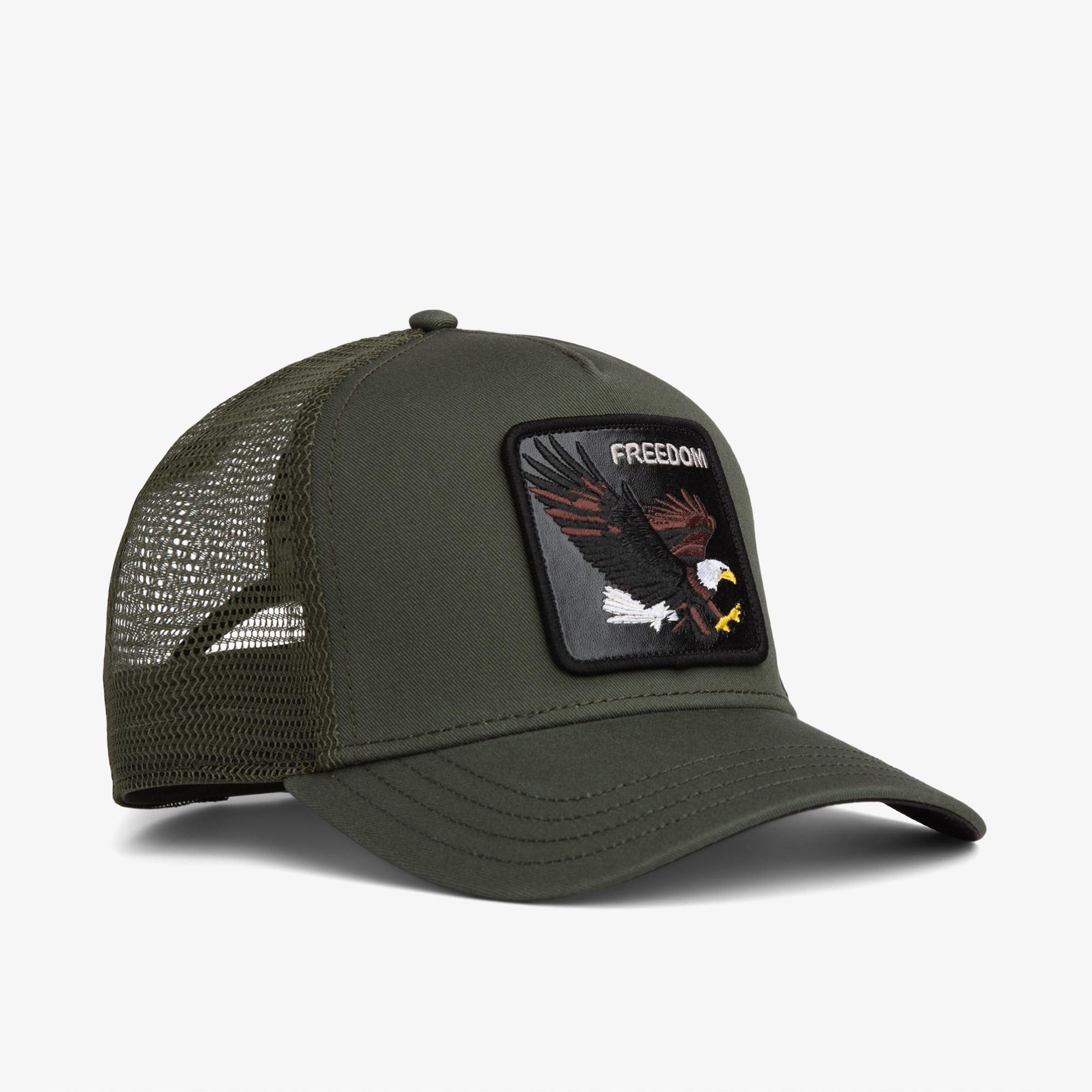 Goorin Bros Freedom Eagle Trucker Unisex Yeşil Şapka