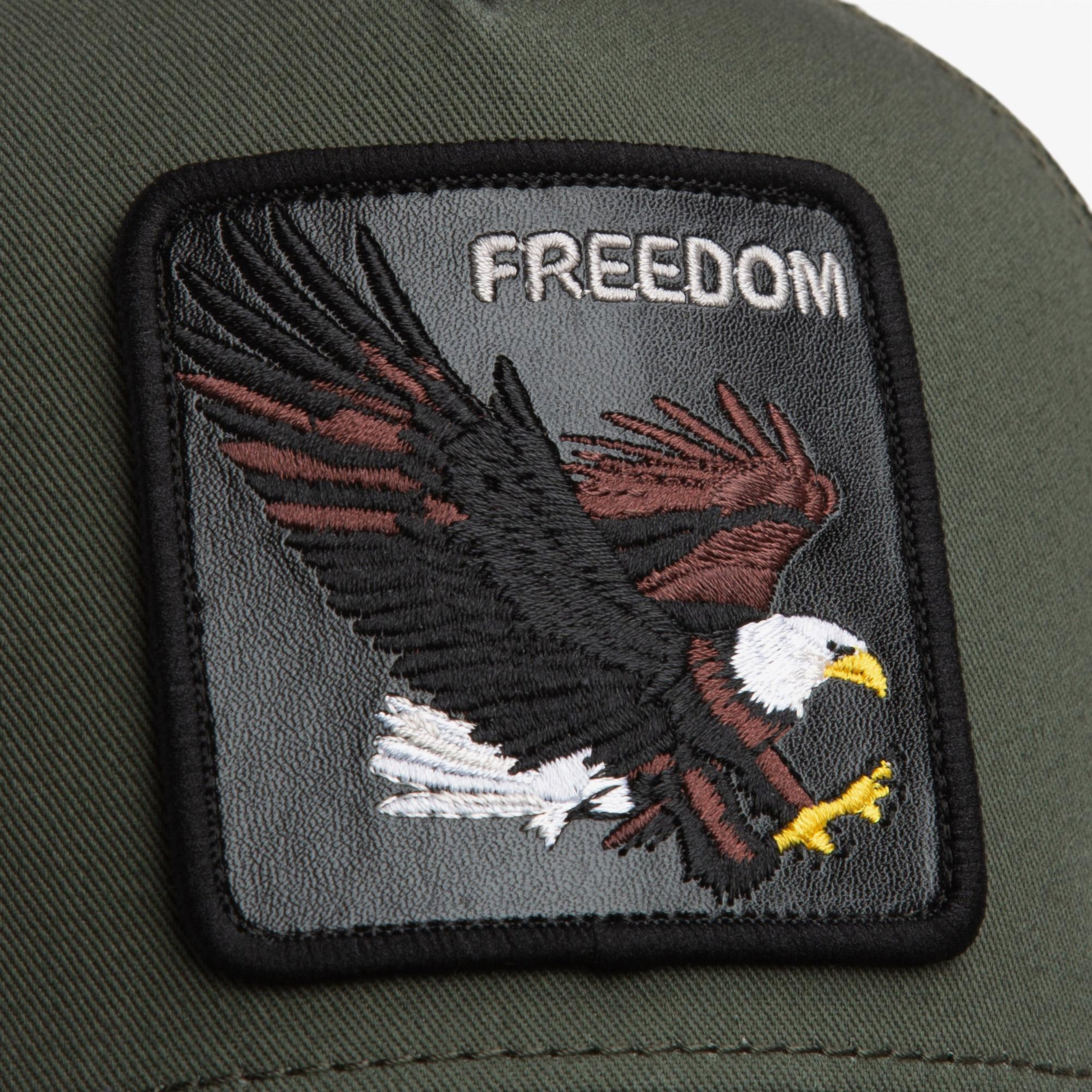 Goorin Bros Freedom Eagle Trucker Unisex Yeşil Şapka