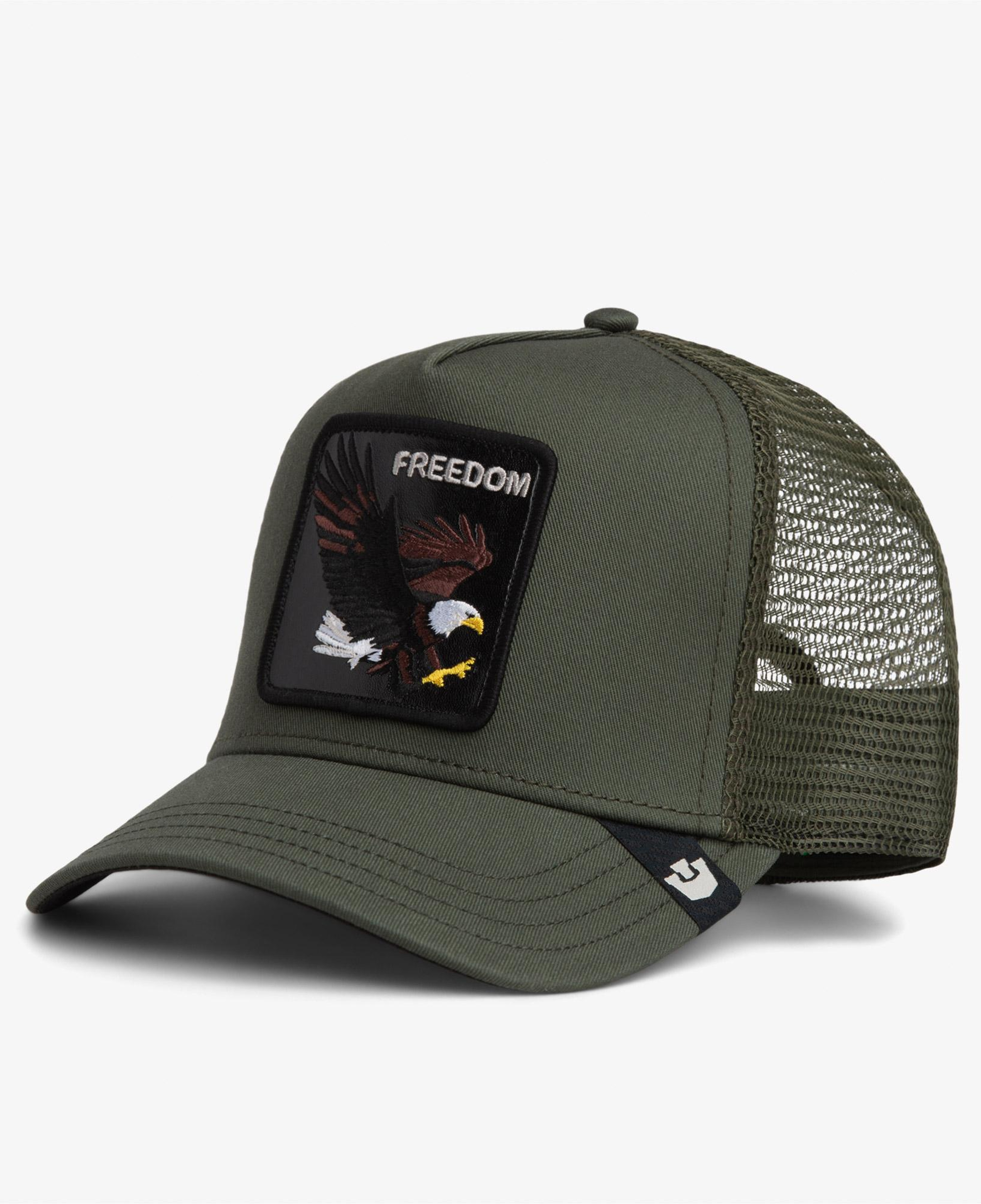 Goorin Bros Freedom Eagle Trucker Unisex Yeşil Şapka