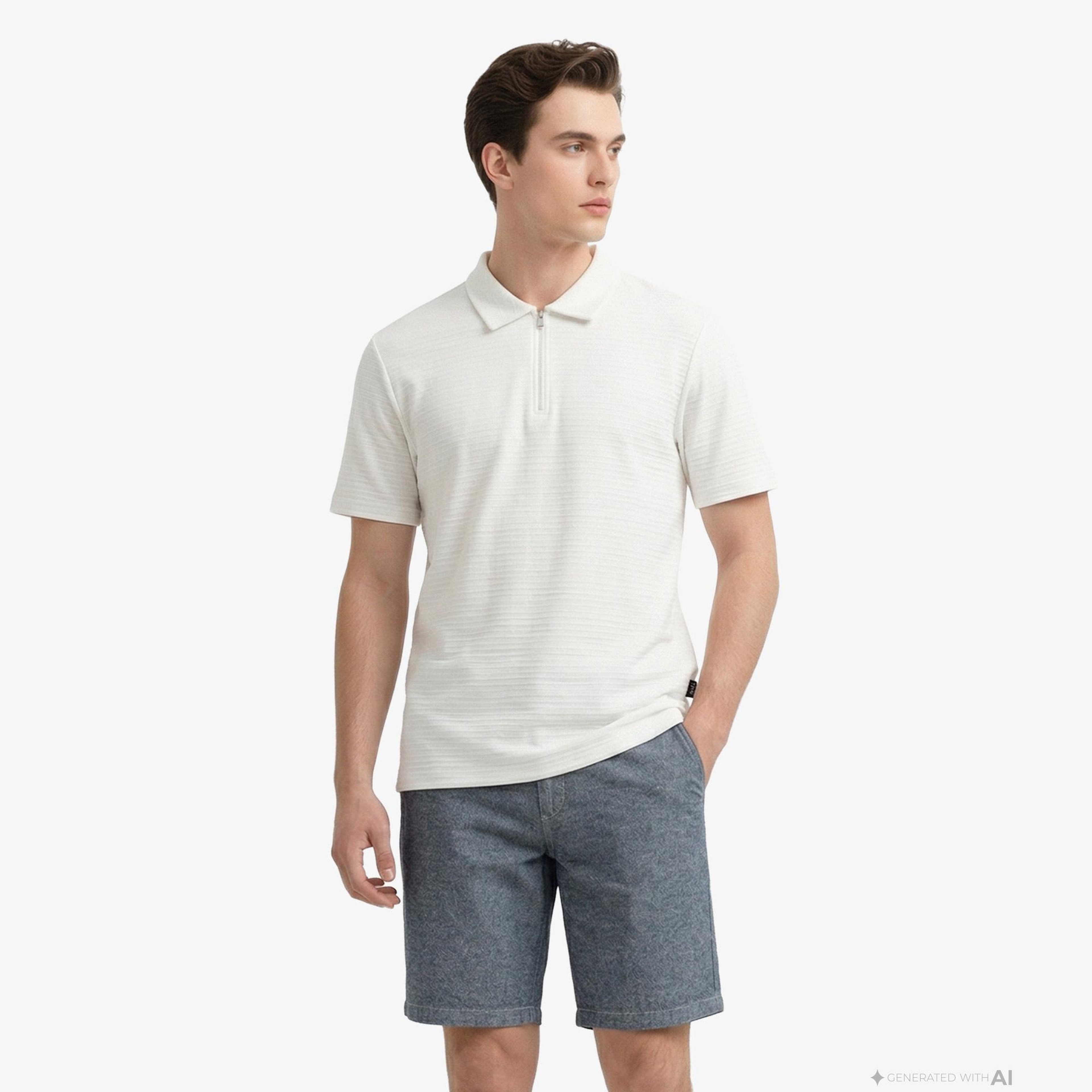 Nautica Erkek Gri Slim Fit Şort