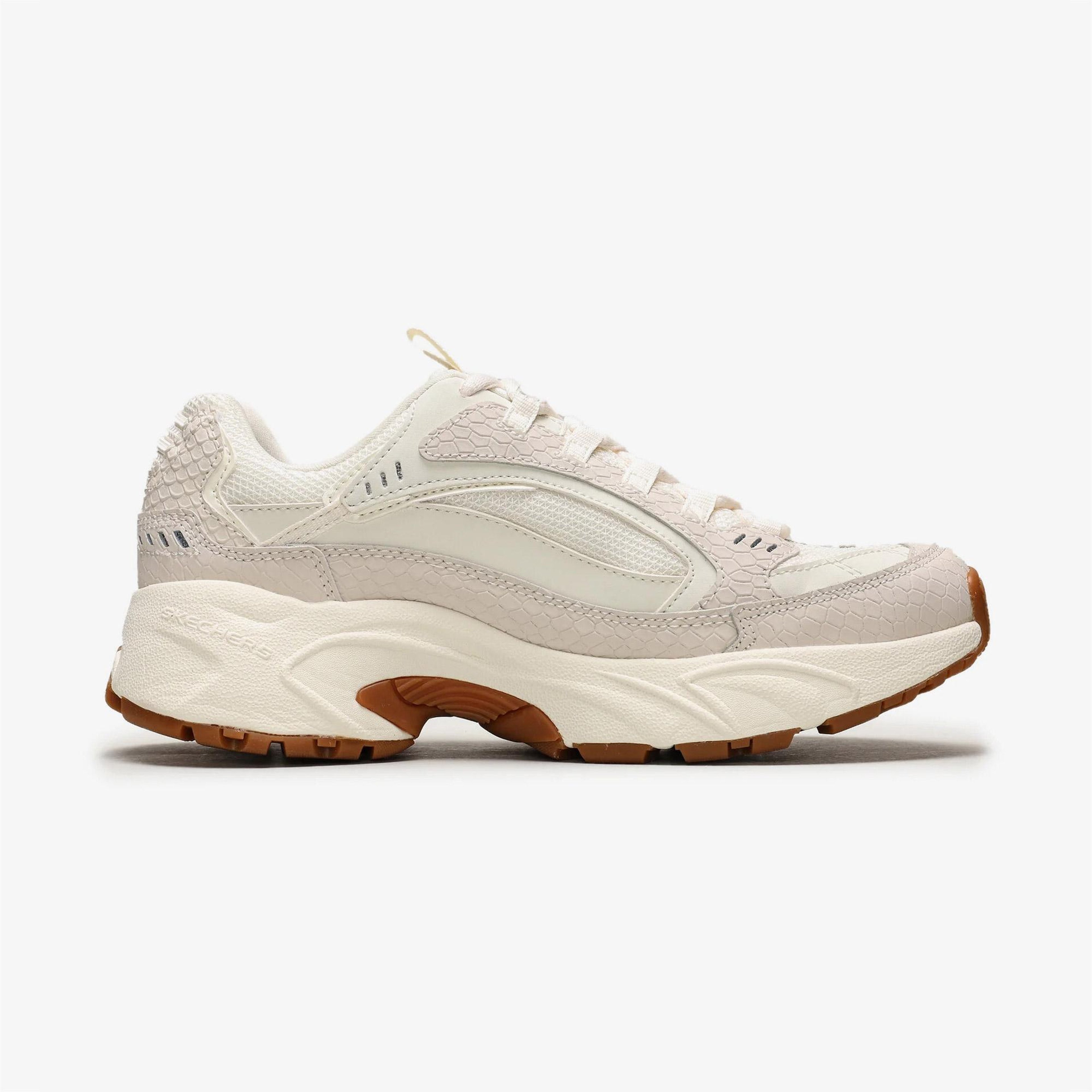 Skechers Stamina-Classy Trail Kadın Krem Spor Ayakkabı