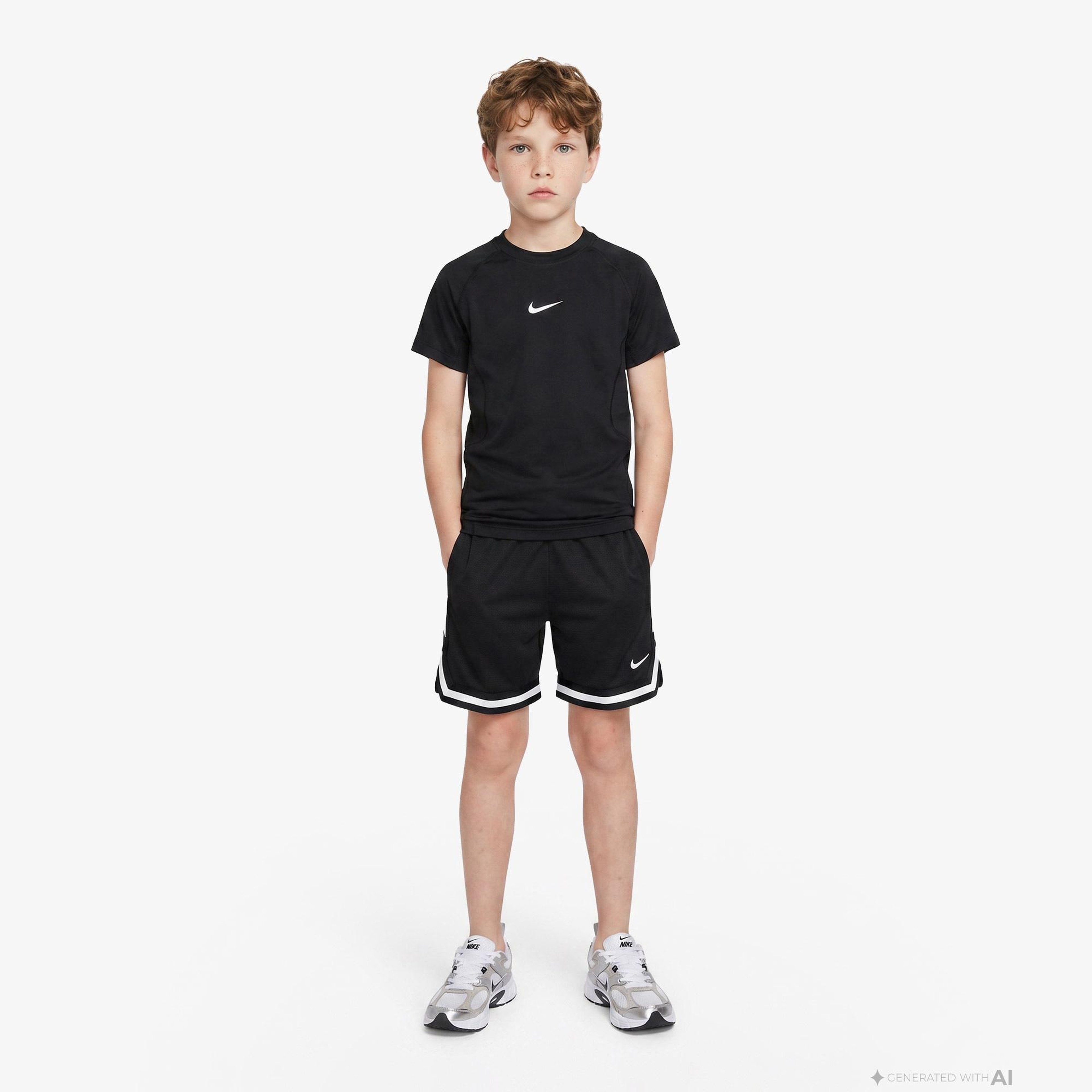 Nike Pro Dri-Fit Çocuk Siyah T-Shirt