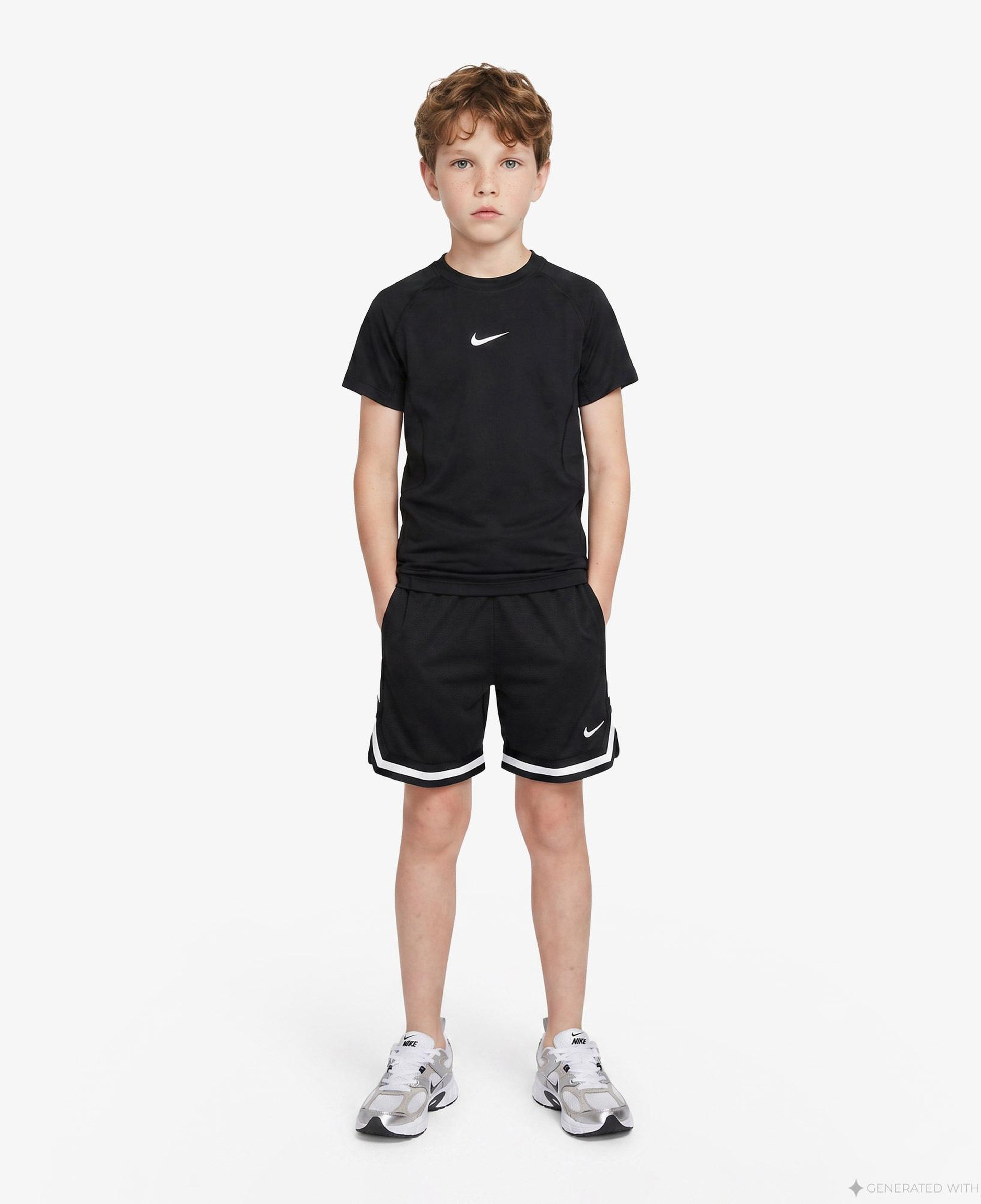 Nike Pro Dri-Fit Çocuk Siyah T-Shirt