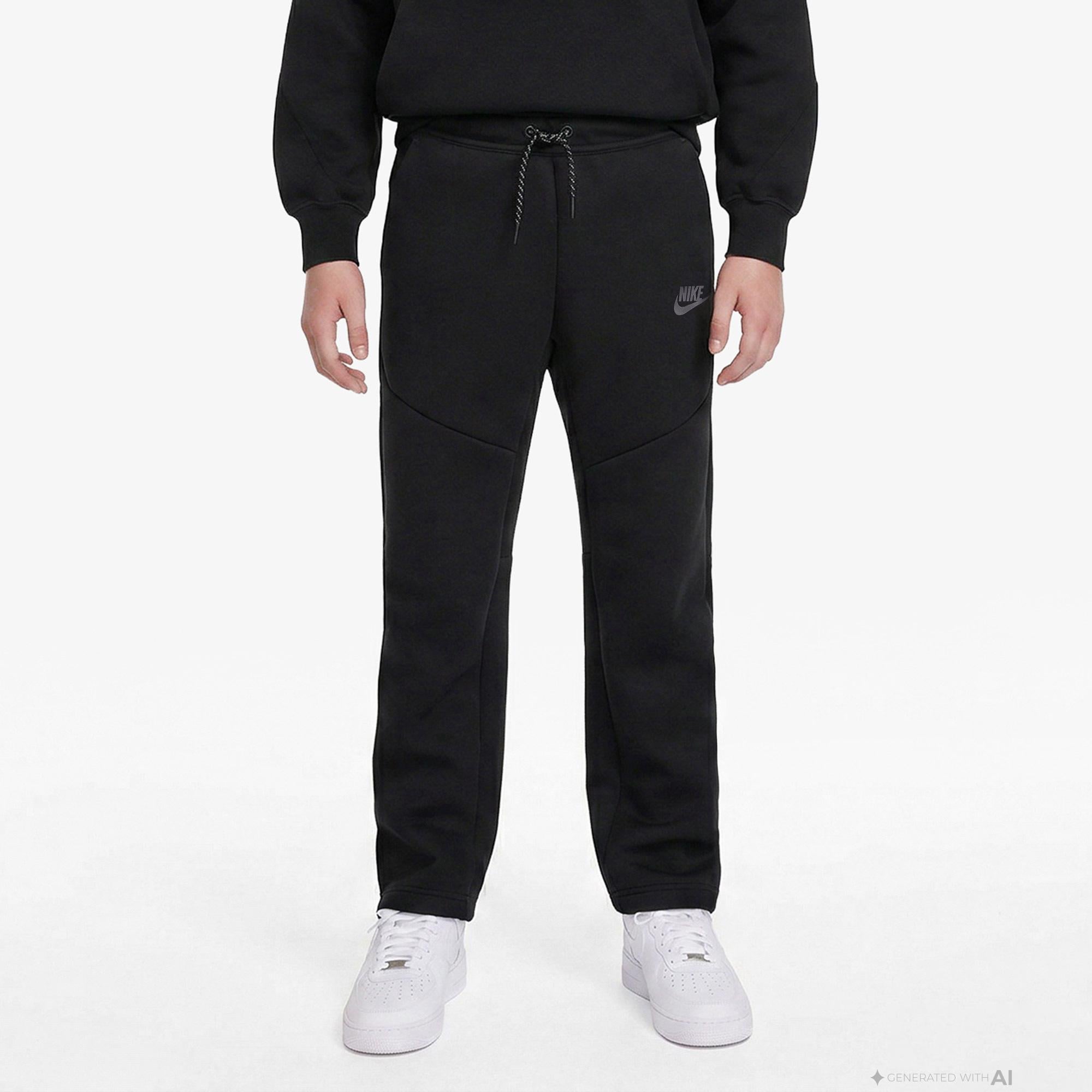 Nike Sportswear Tech Fleece Çocuk Siyah Eşofman Altı