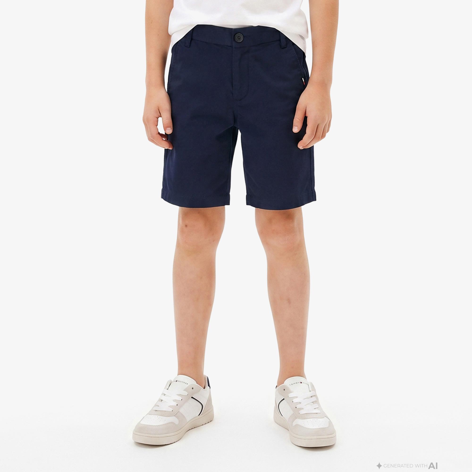 Tommy Hilfiger Essentials Çocuk Lacivert Şort