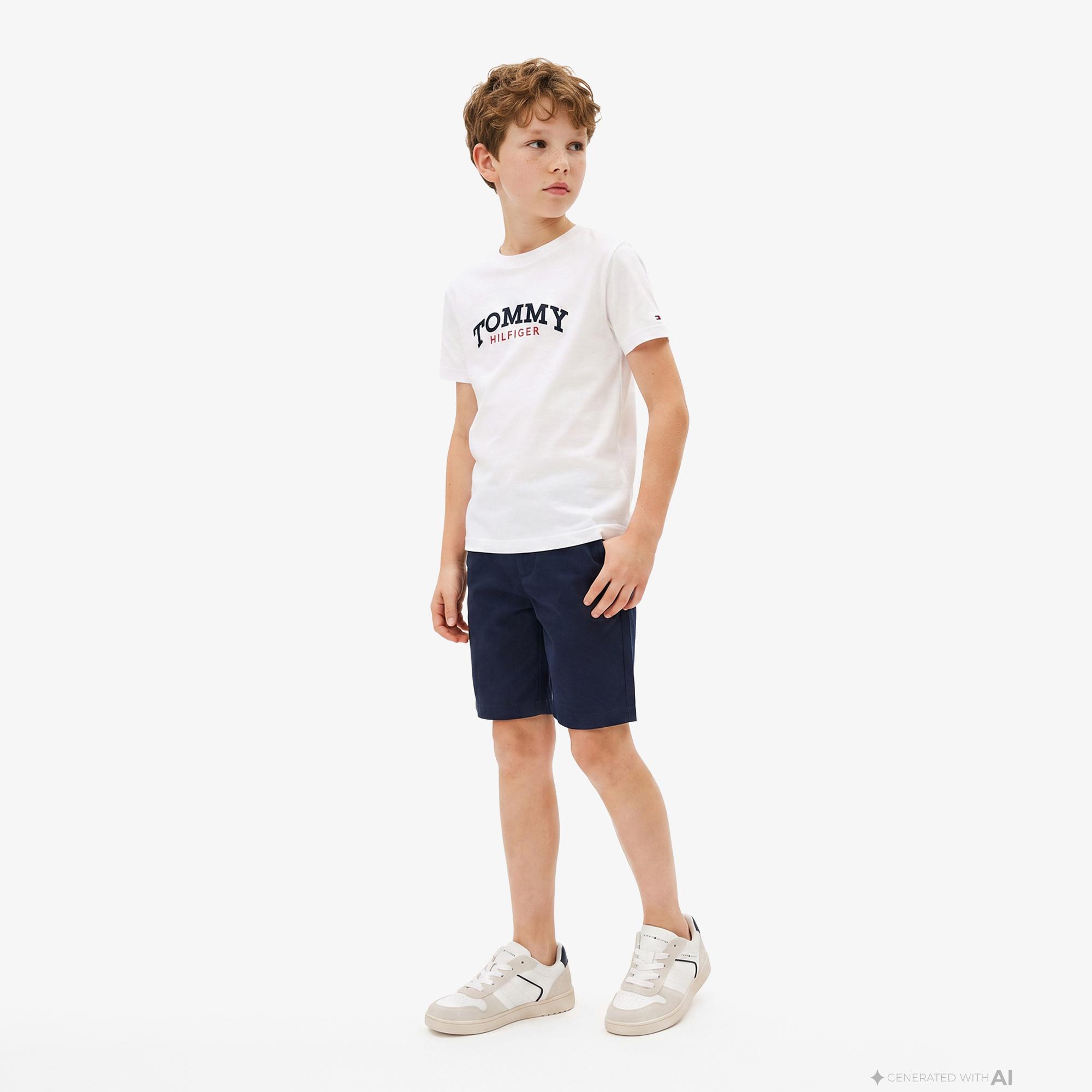 Tommy Hilfiger Essentials Çocuk Lacivert Şort