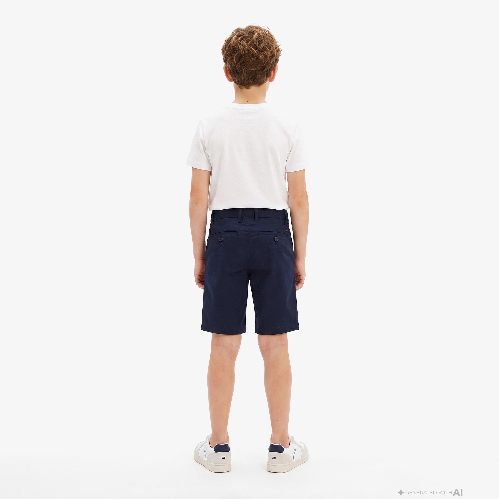Tommy Hilfiger Essentials Çocuk Lacivert Şort