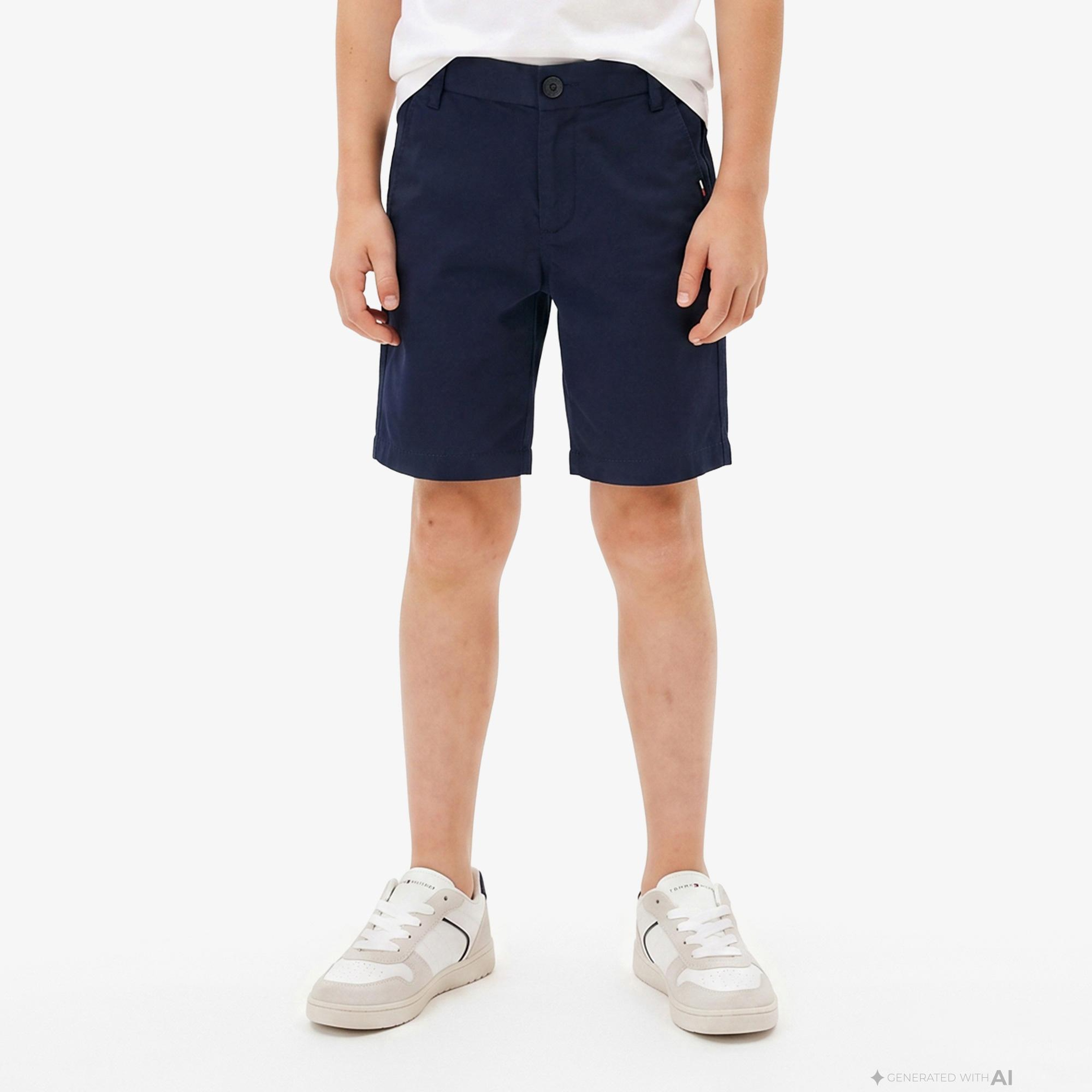 Tommy Hilfiger Essentials Çocuk Lacivert Şort