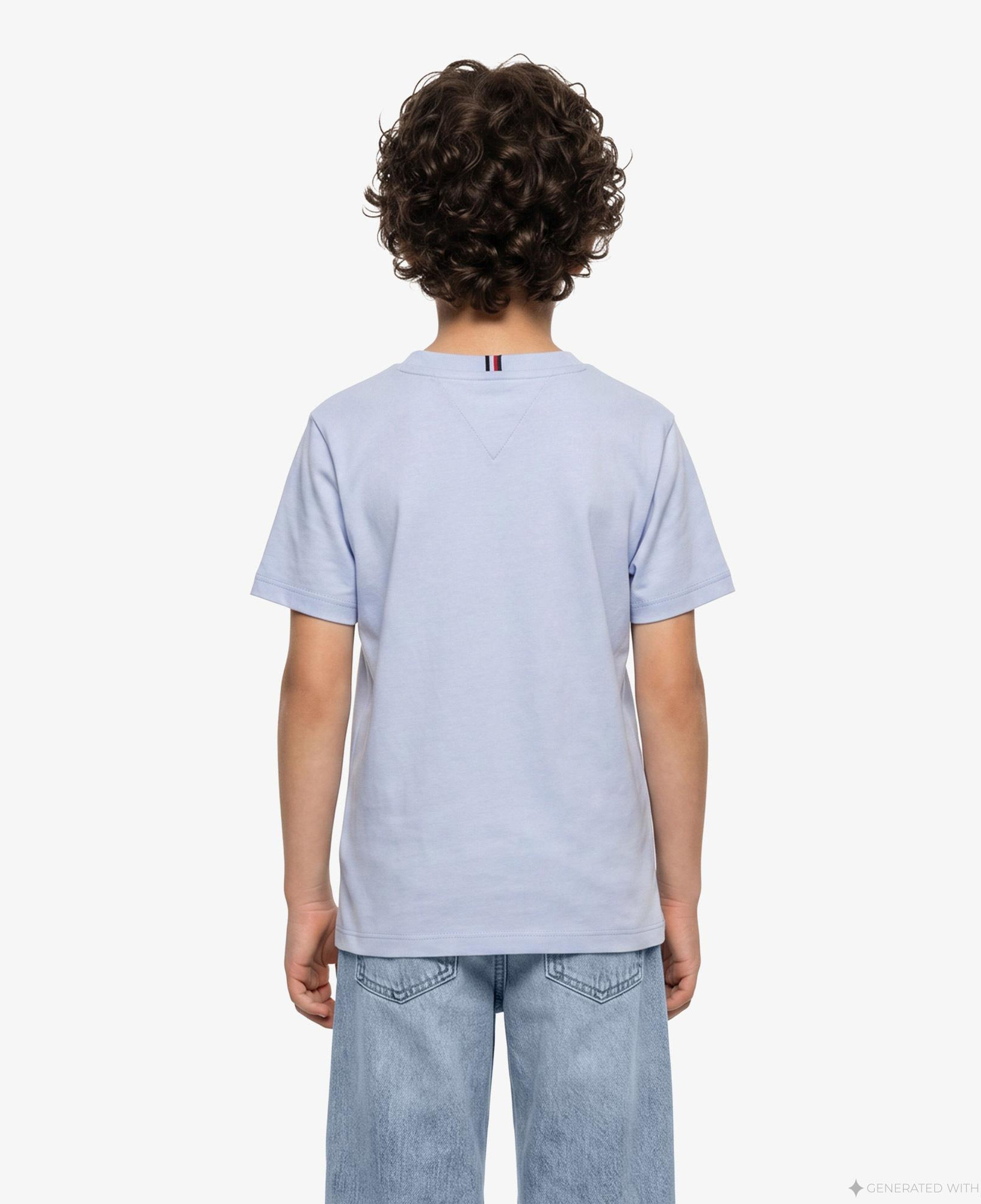 Tommy Hilfiger Mini Corp Çocuk Mavi T-Shirt
