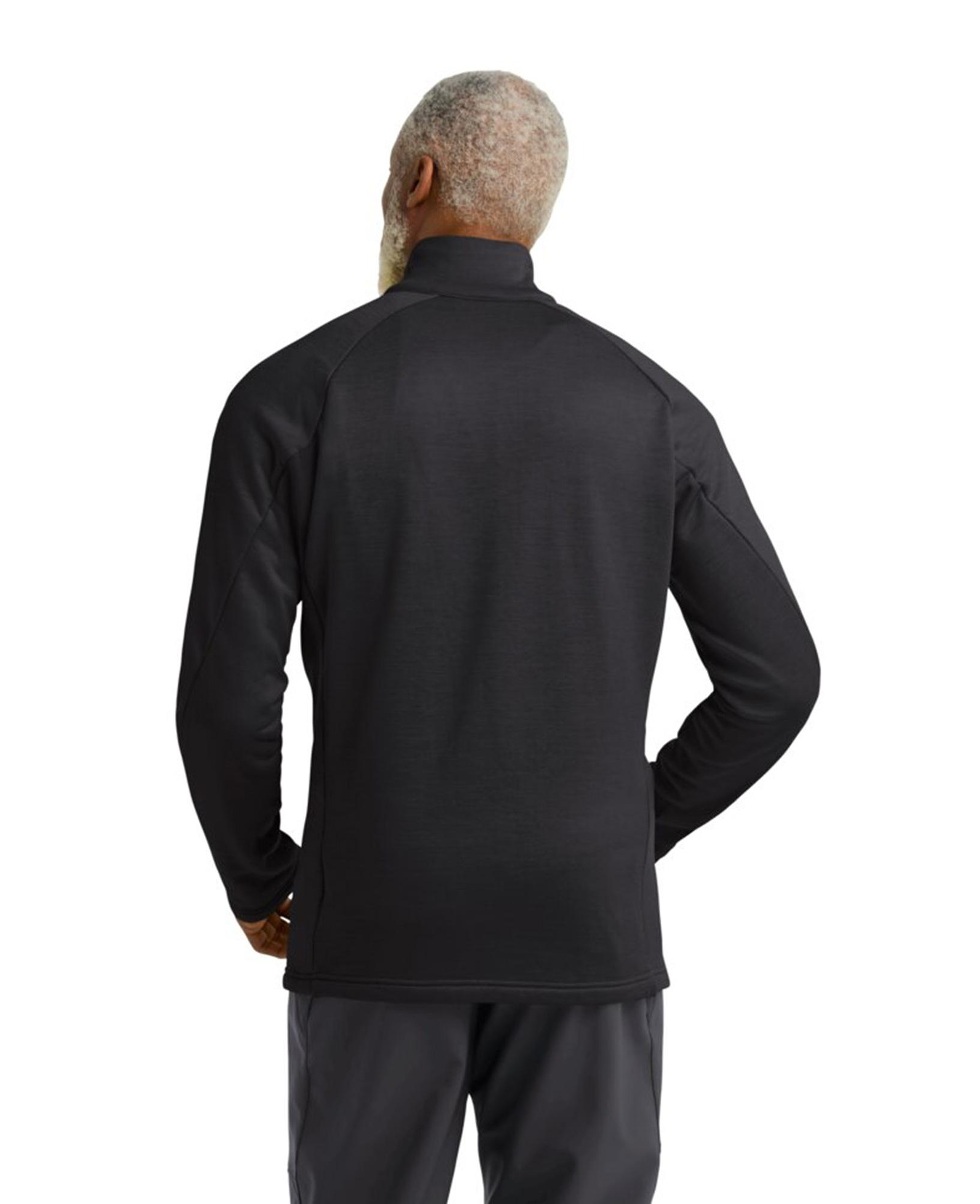 Jack Wolfskin Peak District Full Zipped Erkek Siyah Ceket