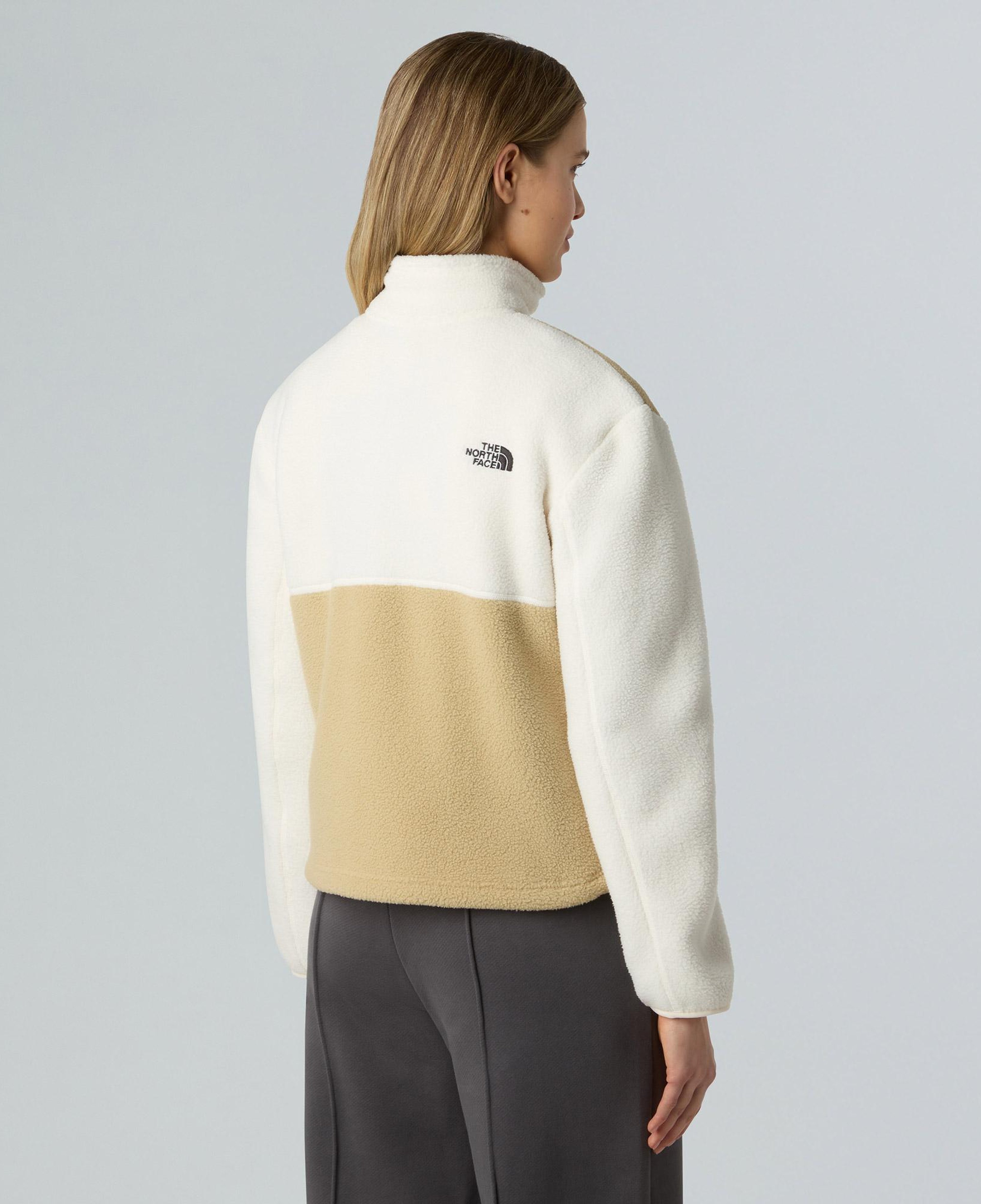 The North Face Yumiori 1/4 Zip Kadın Kahverengi Polar Mont