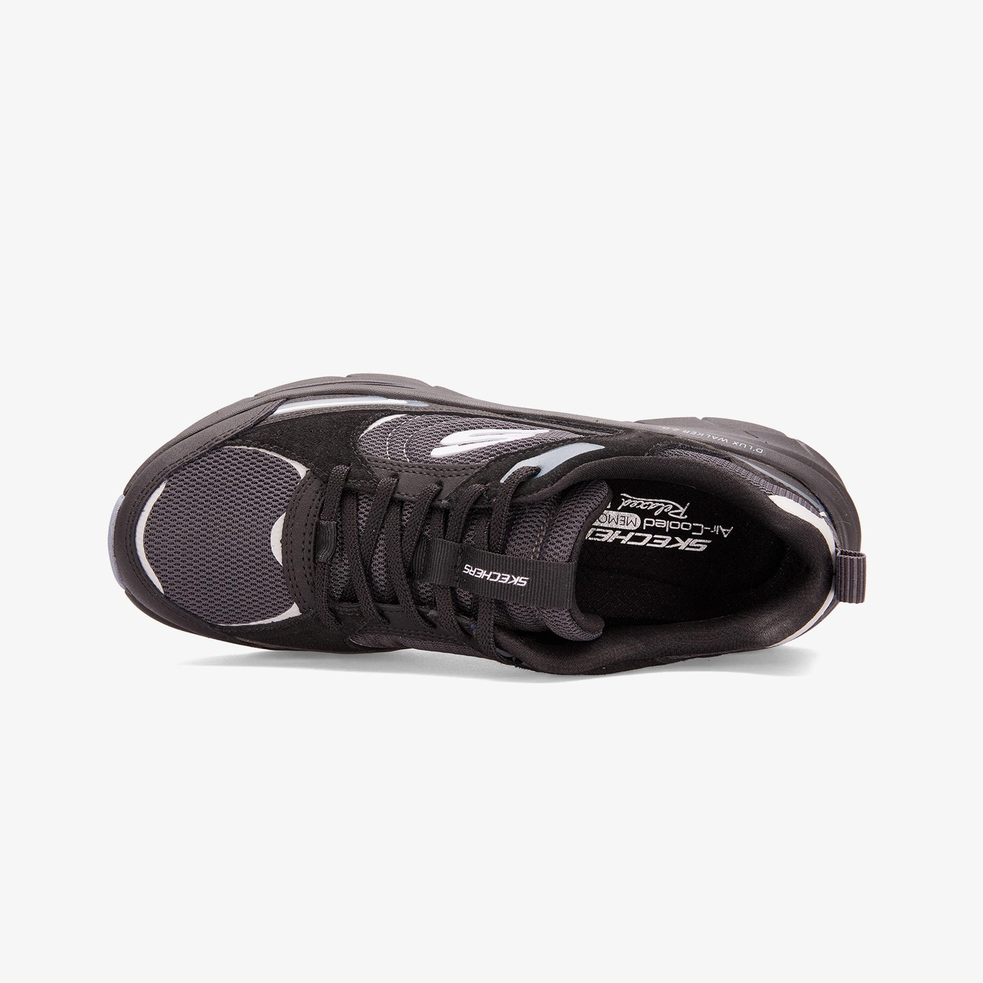 Skechers D'Lux Walker 2.0 Kadın Siyah Spor Ayakkabı