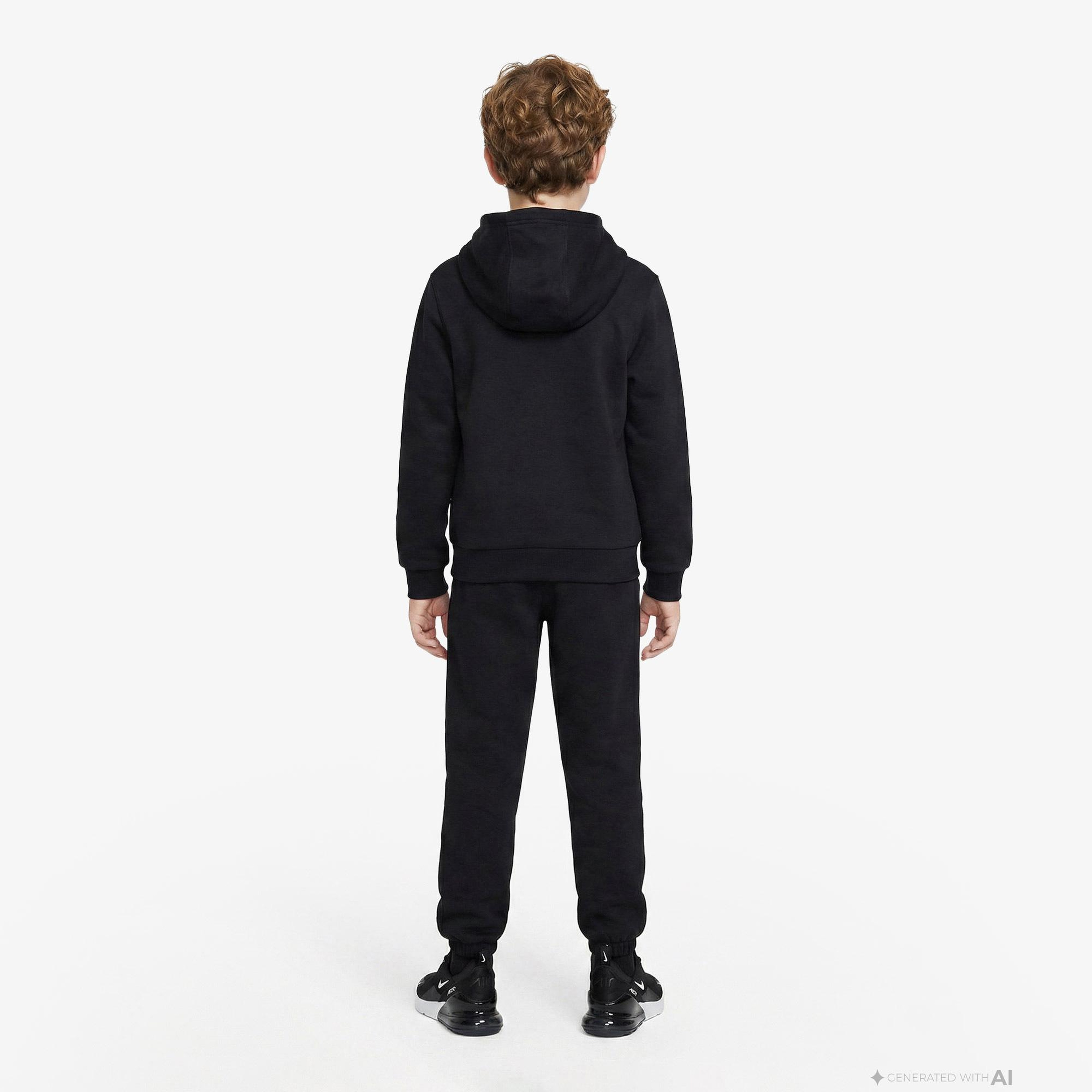Nike Sportswear Club Fleece Loose Çocuk Siyah Eşofman Altı