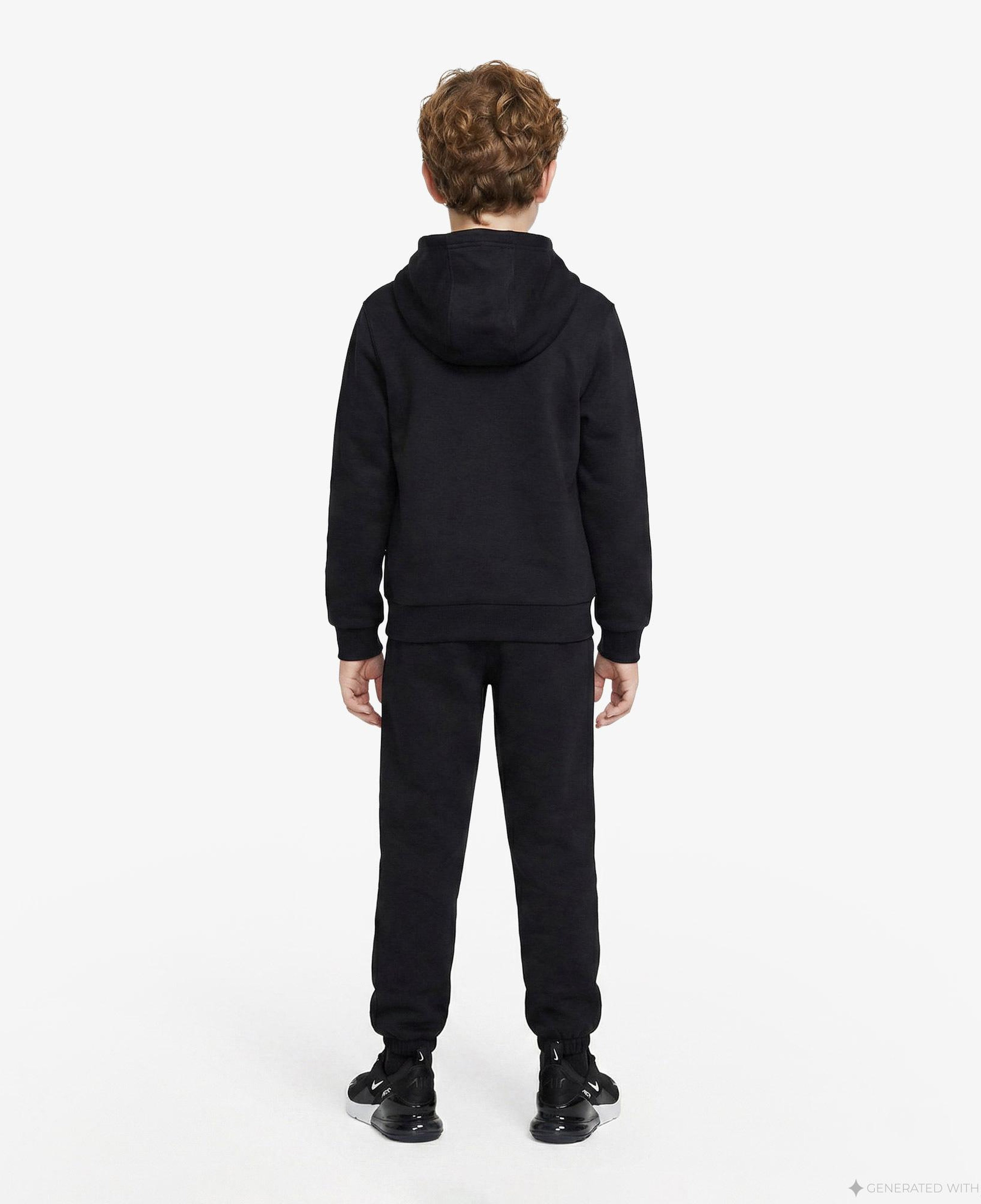 Nike Sportswear Club Fleece Loose Çocuk Siyah Eşofman Altı