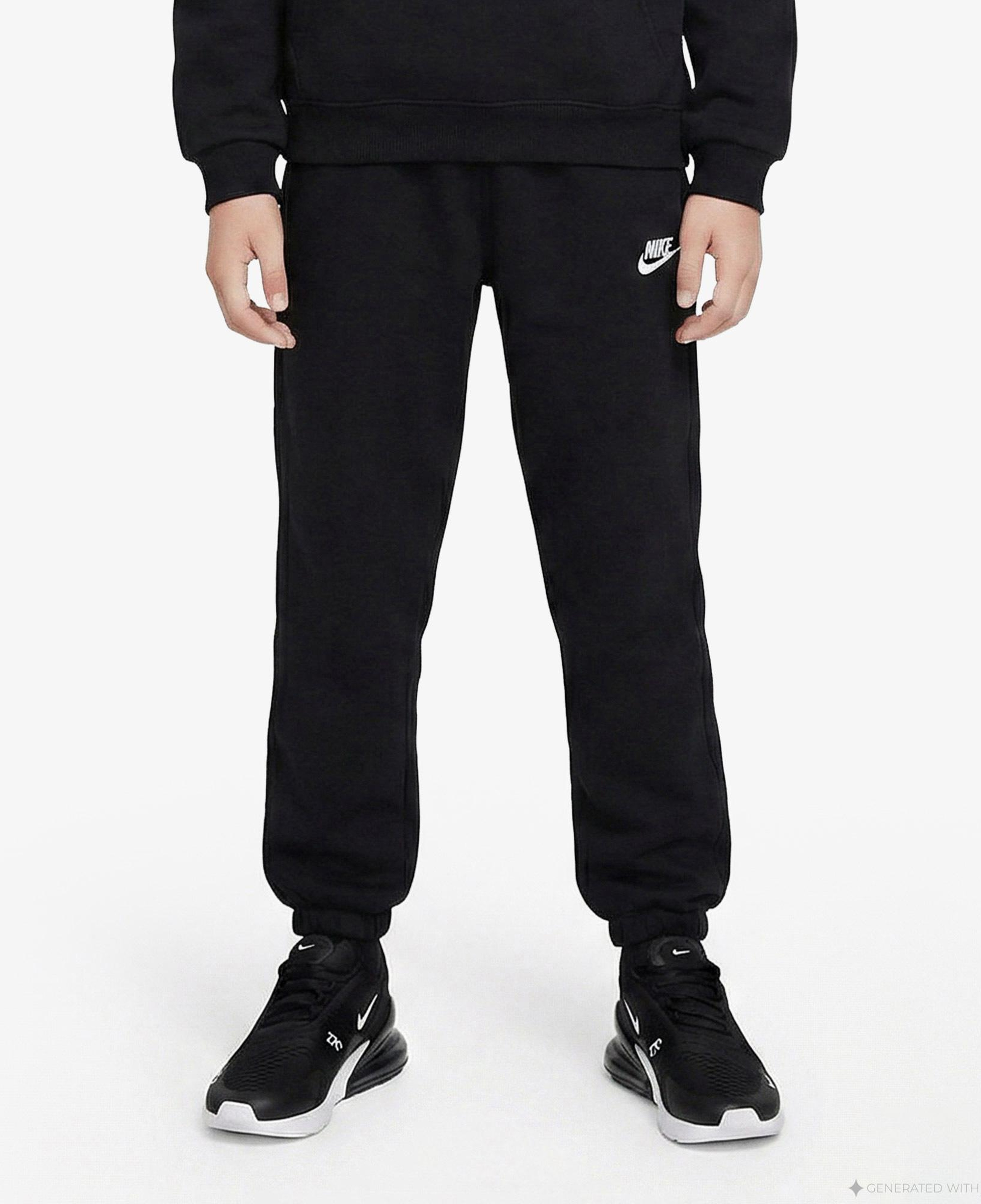 Nike Sportswear Club Fleece Loose Çocuk Siyah Eşofman Altı