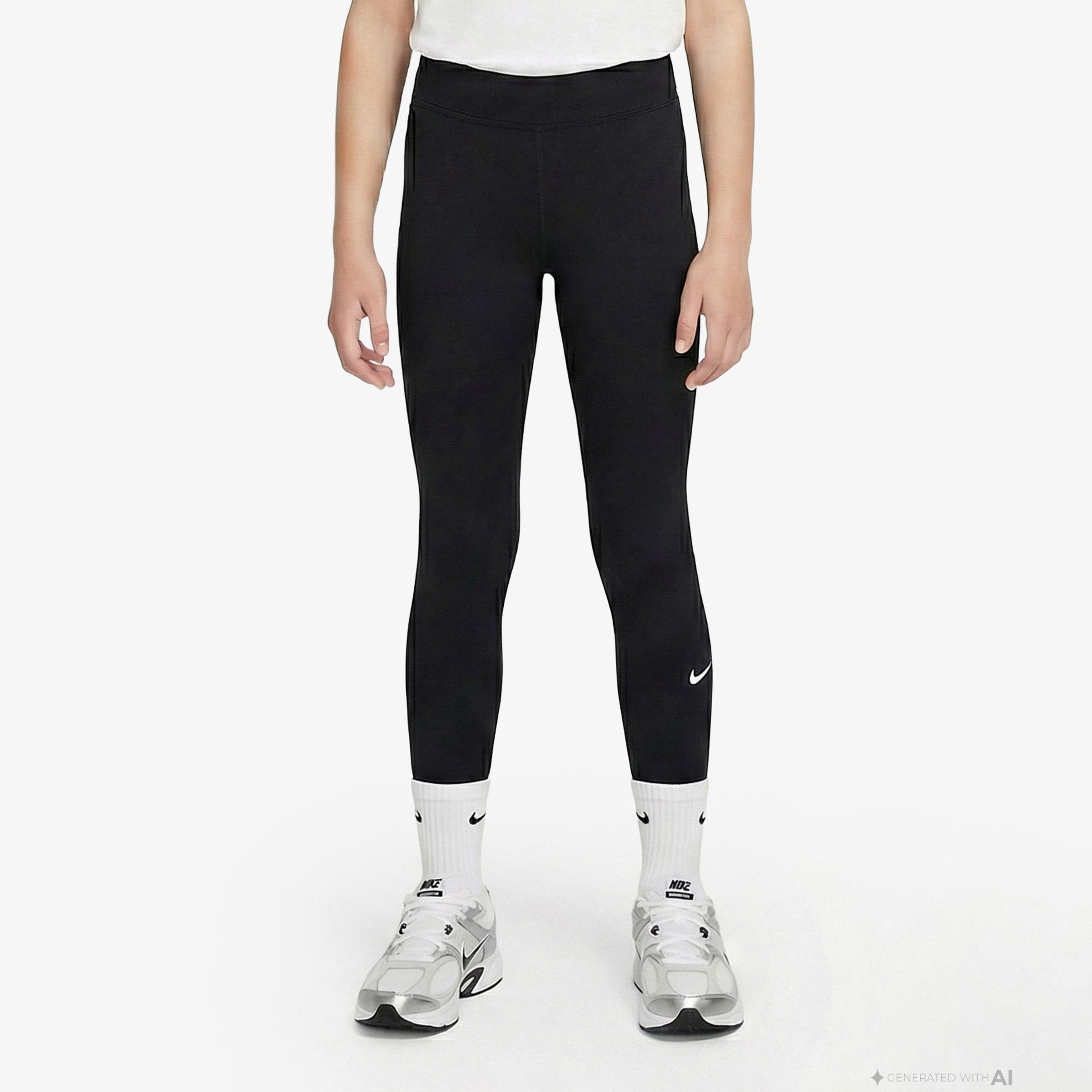 Nike Dri-Fit One Çocuk Siyah Tayt