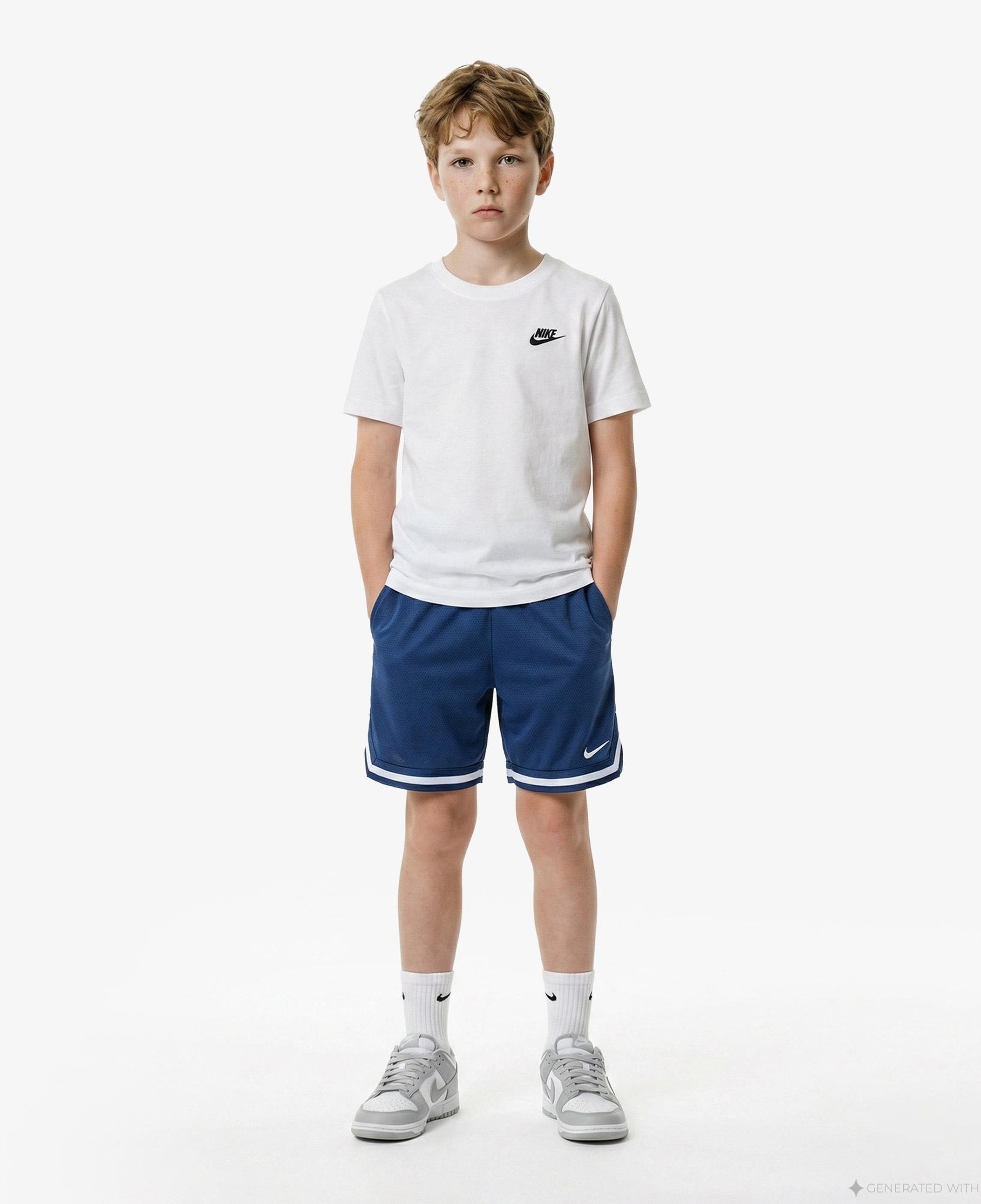 Nike Dri-Fit DNA 13 cm Çocuk Mavi Şort