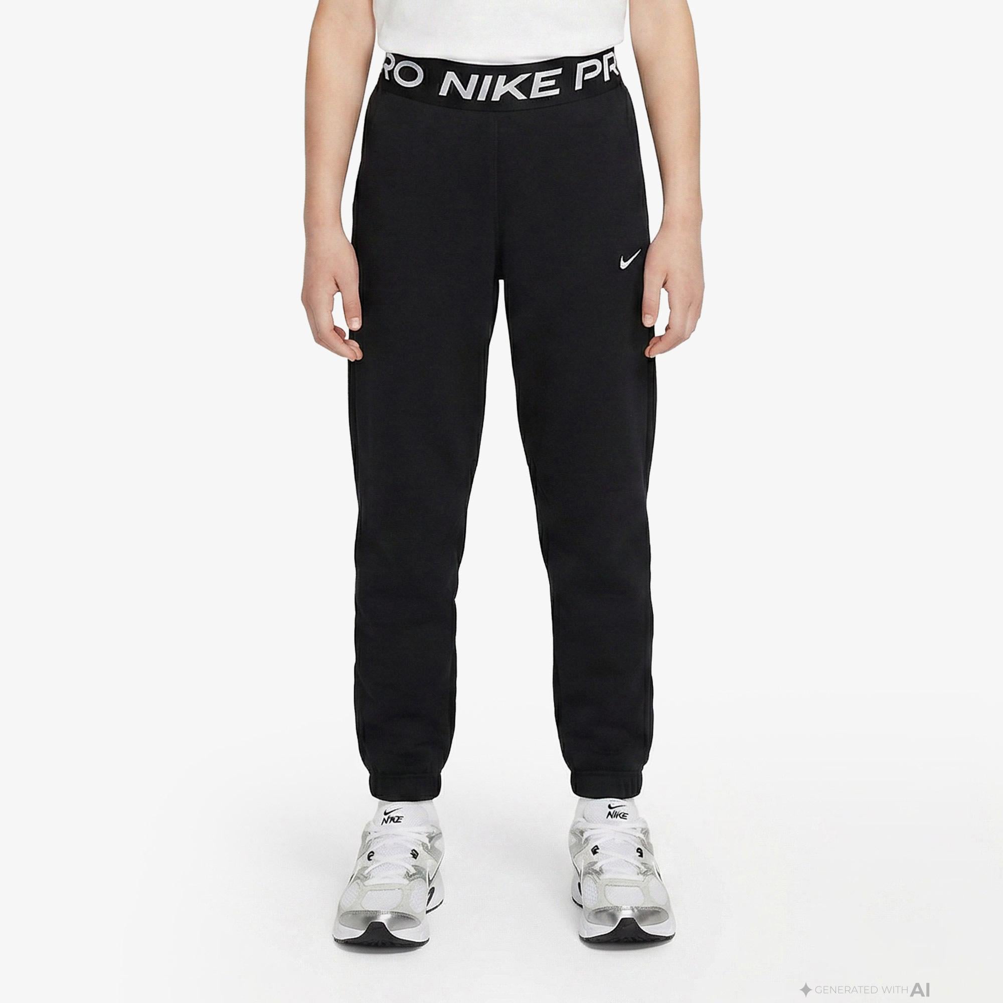 Nike Pro Dri-Fit Fleece Jogger Çocuk Siyah Eşofman Altı