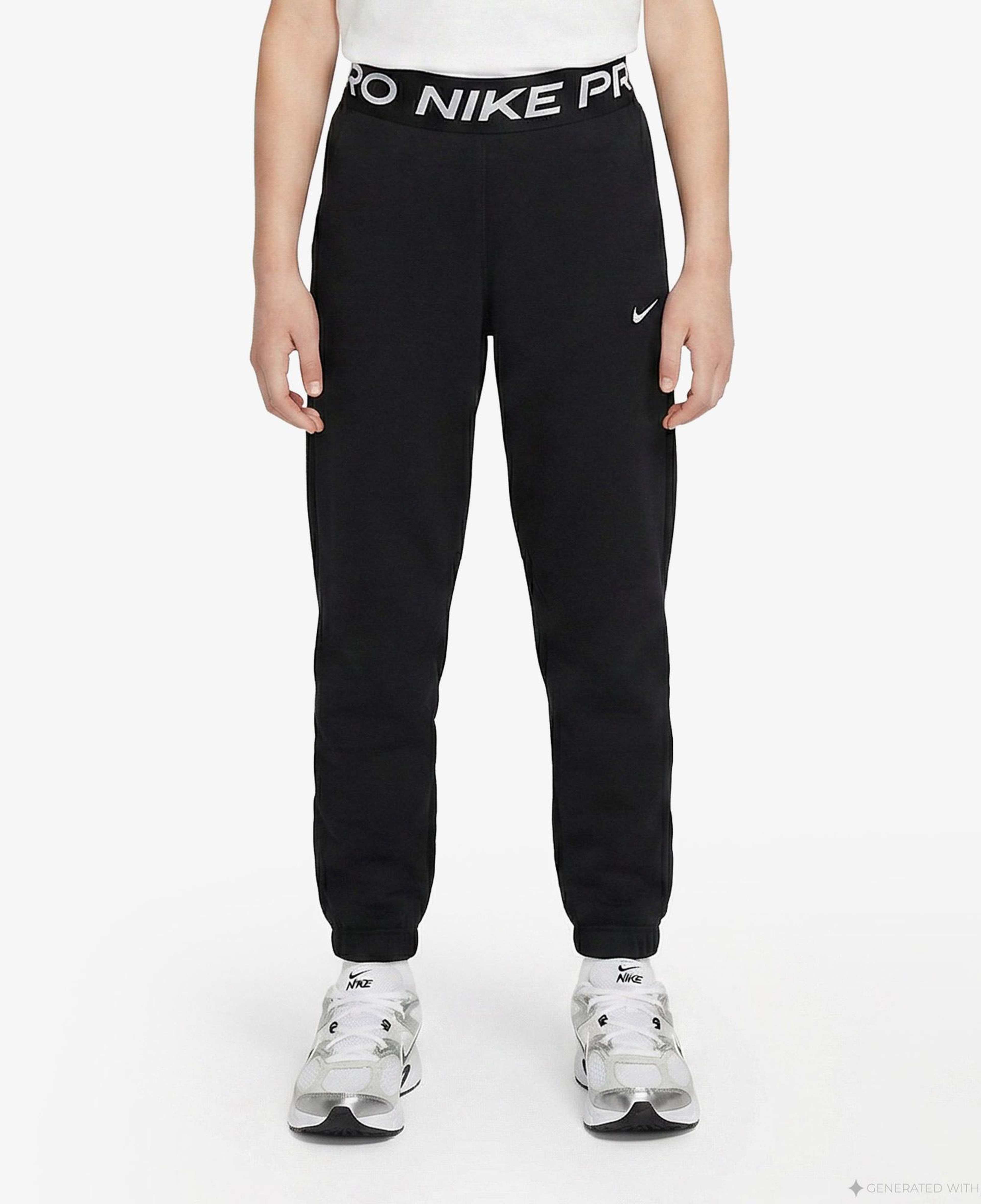 Nike Pro Dri-Fit Fleece Jogger Çocuk Siyah Eşofman Altı