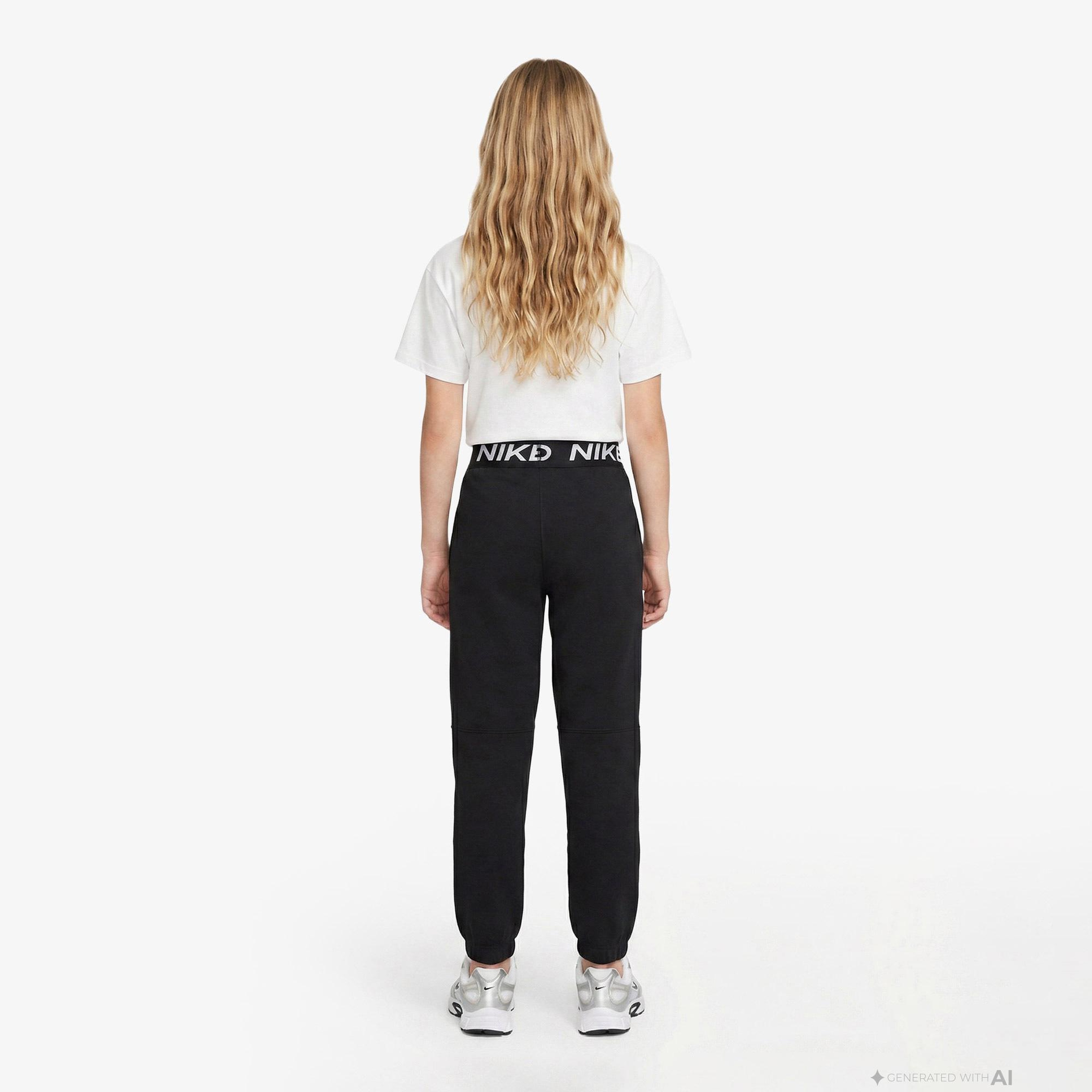 Nike Pro Dri-Fit Fleece Jogger Çocuk Siyah Eşofman Altı