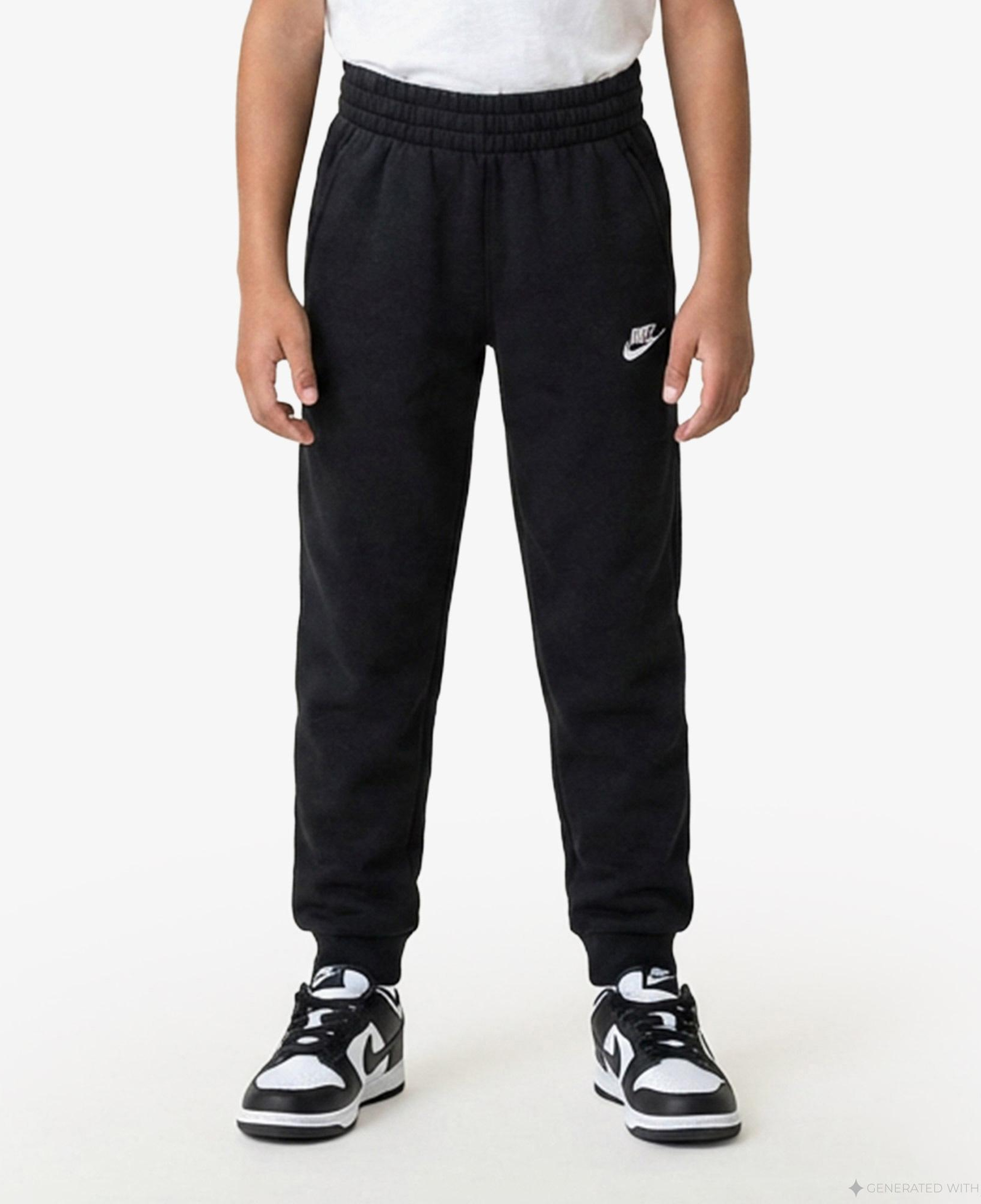 Nike Sportswear Club Fleece Çocuk Siyah Eşofman Altı