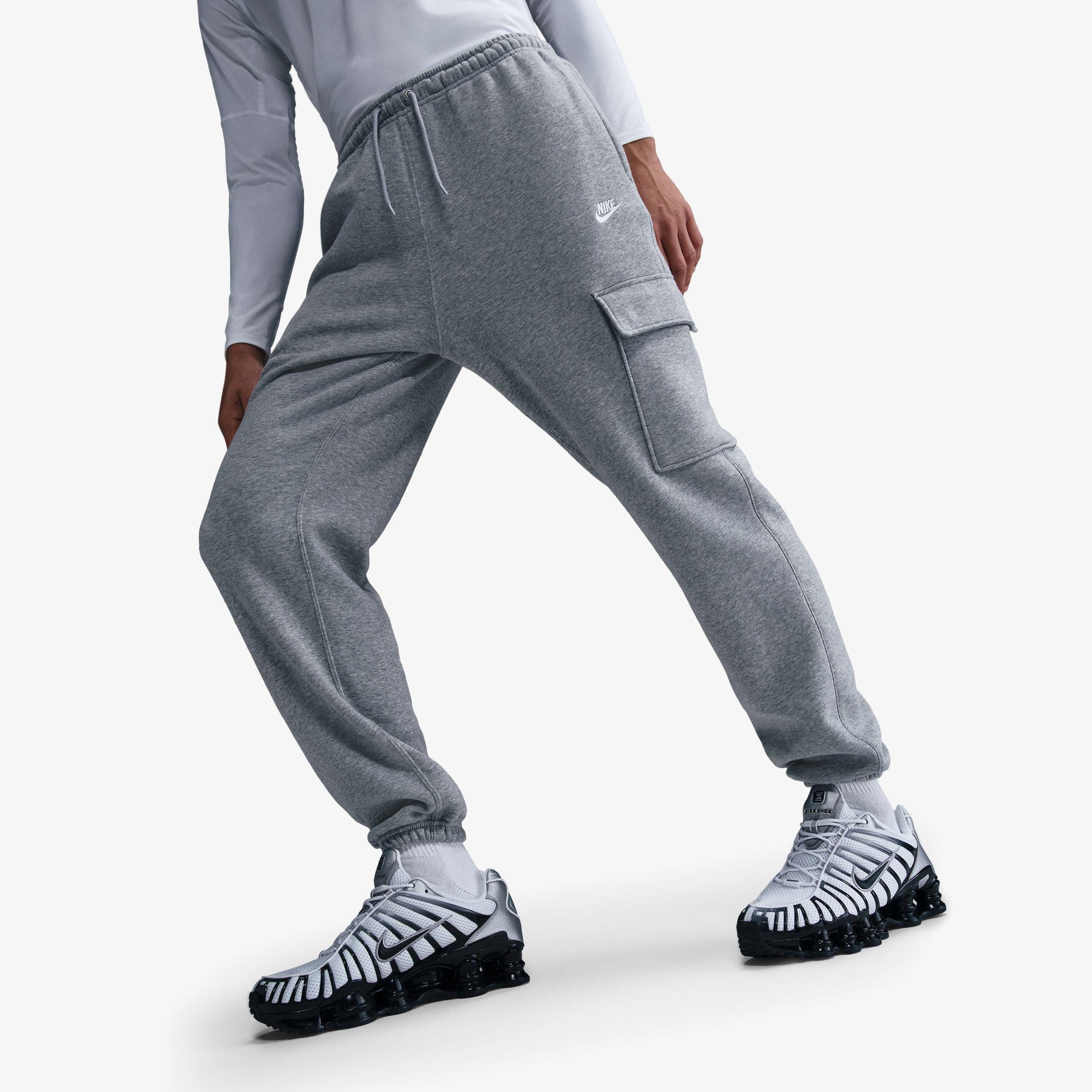 Nike Club Cargo Erkek Gri Eşofman Altı