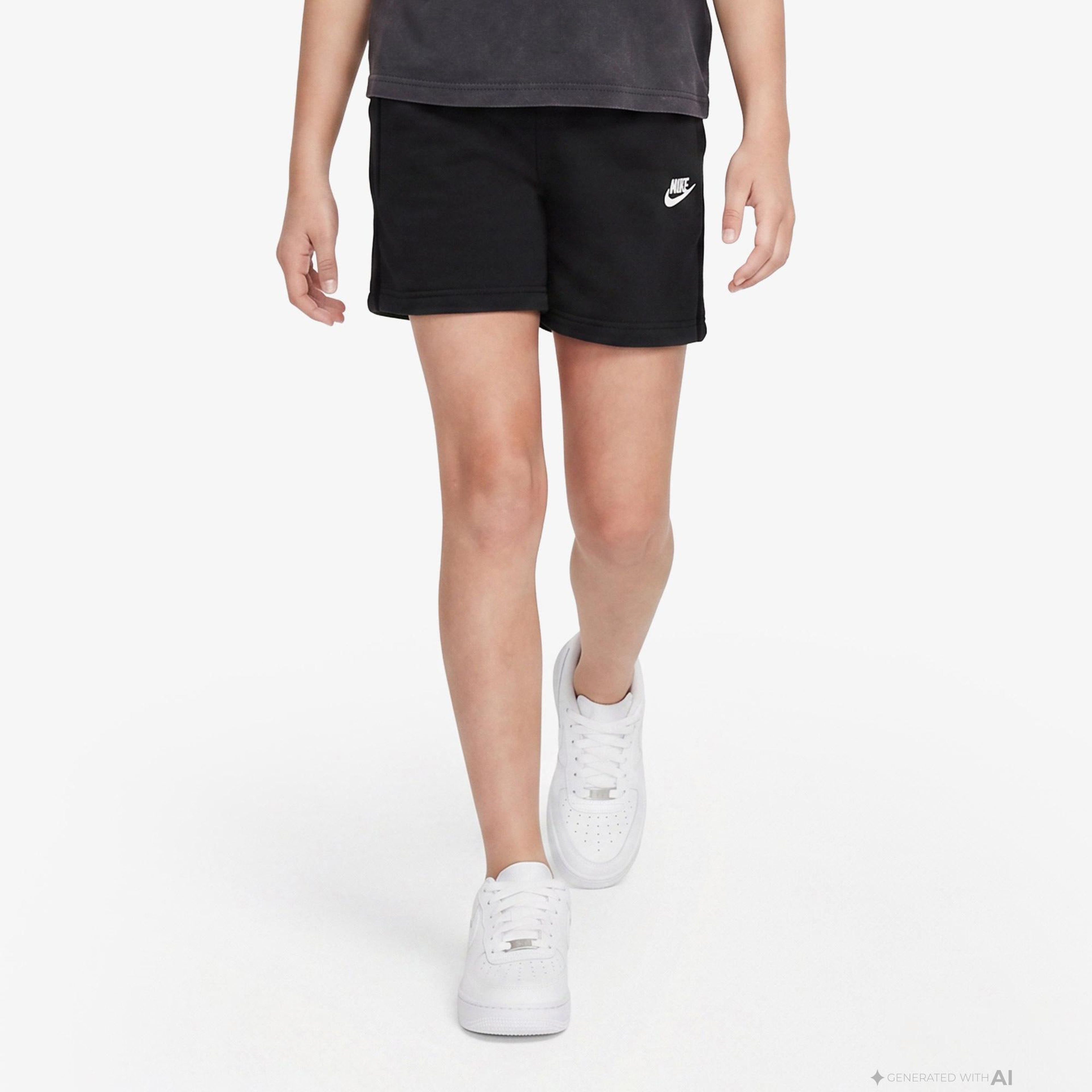 Nike Sportswear Club Fleece 13 cm Çocuk Siyah Şort