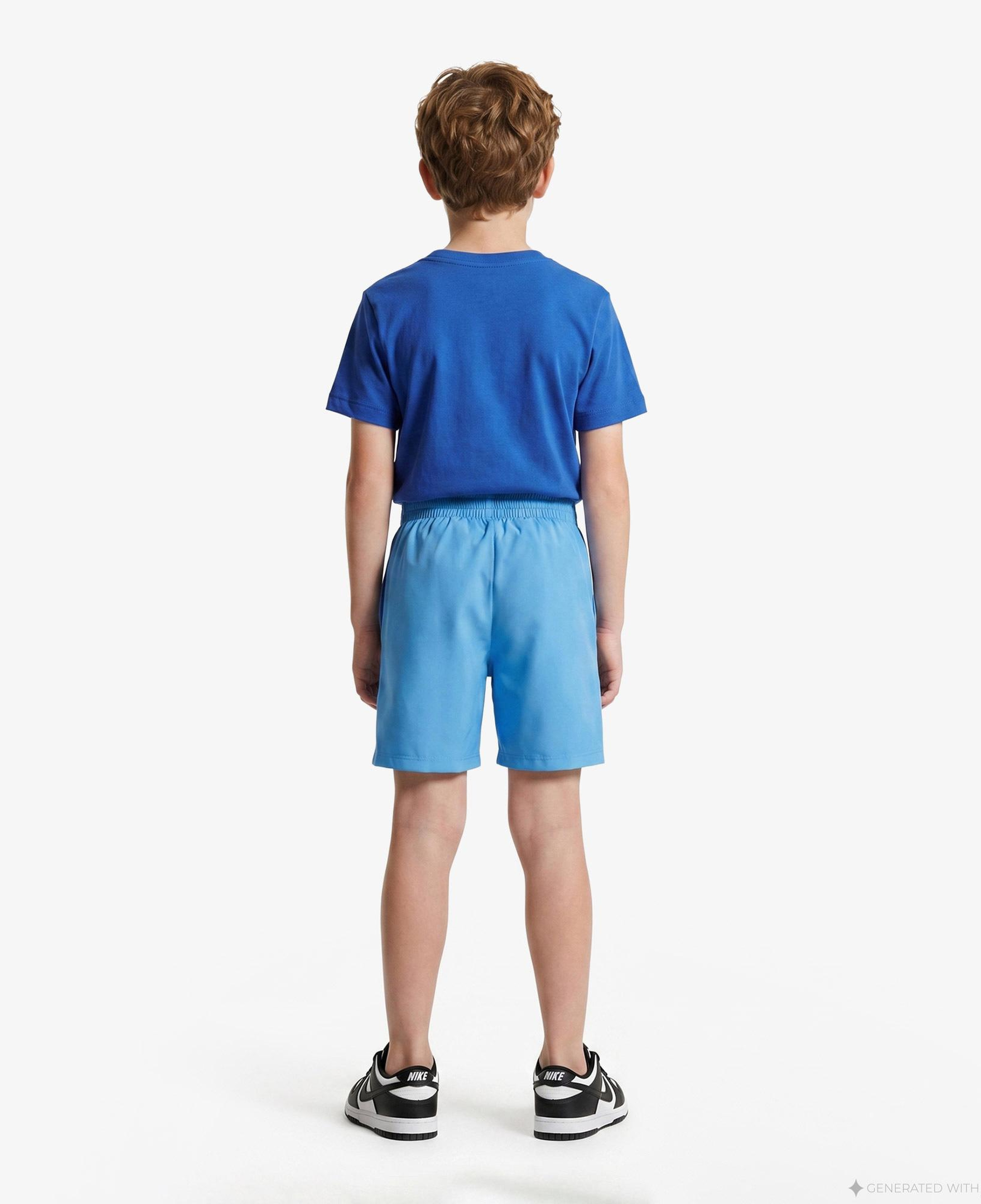 Nike Dri-Fit Multi Woven Çocuk Mavi Şort