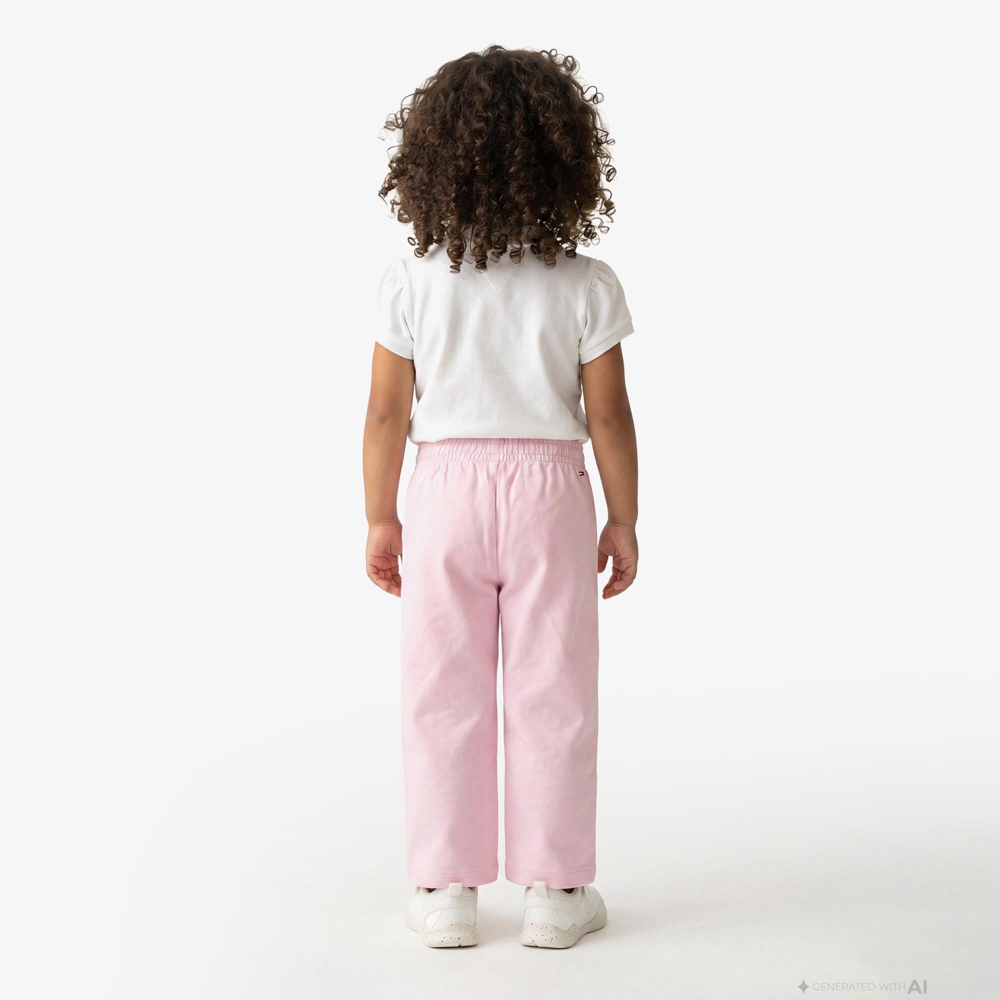 Tommy Hilfiger Little Çocuk Pembe Eşofman Altı