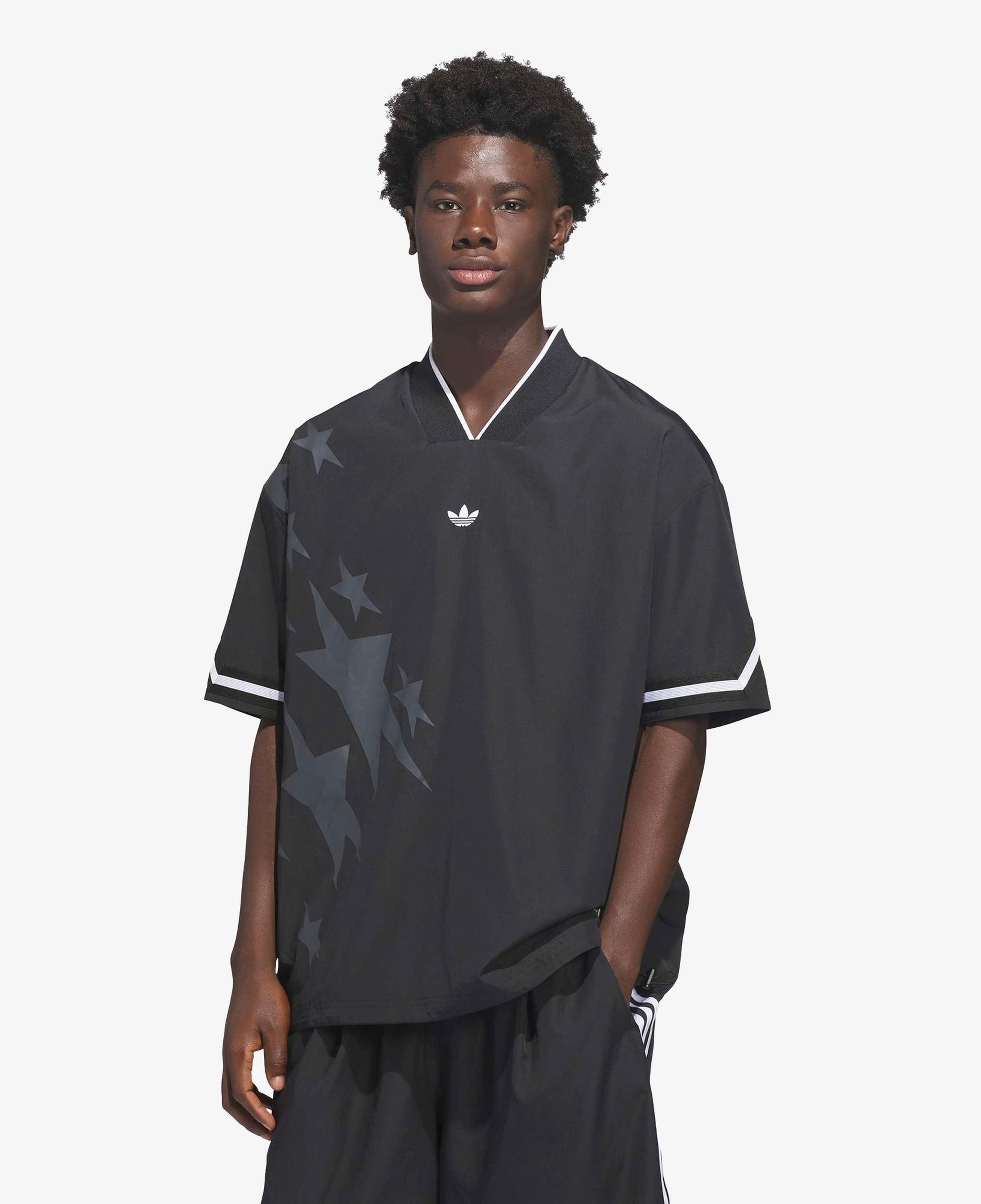 adidas Originals Basketball Star Top Unisex Siyah T-Shirt