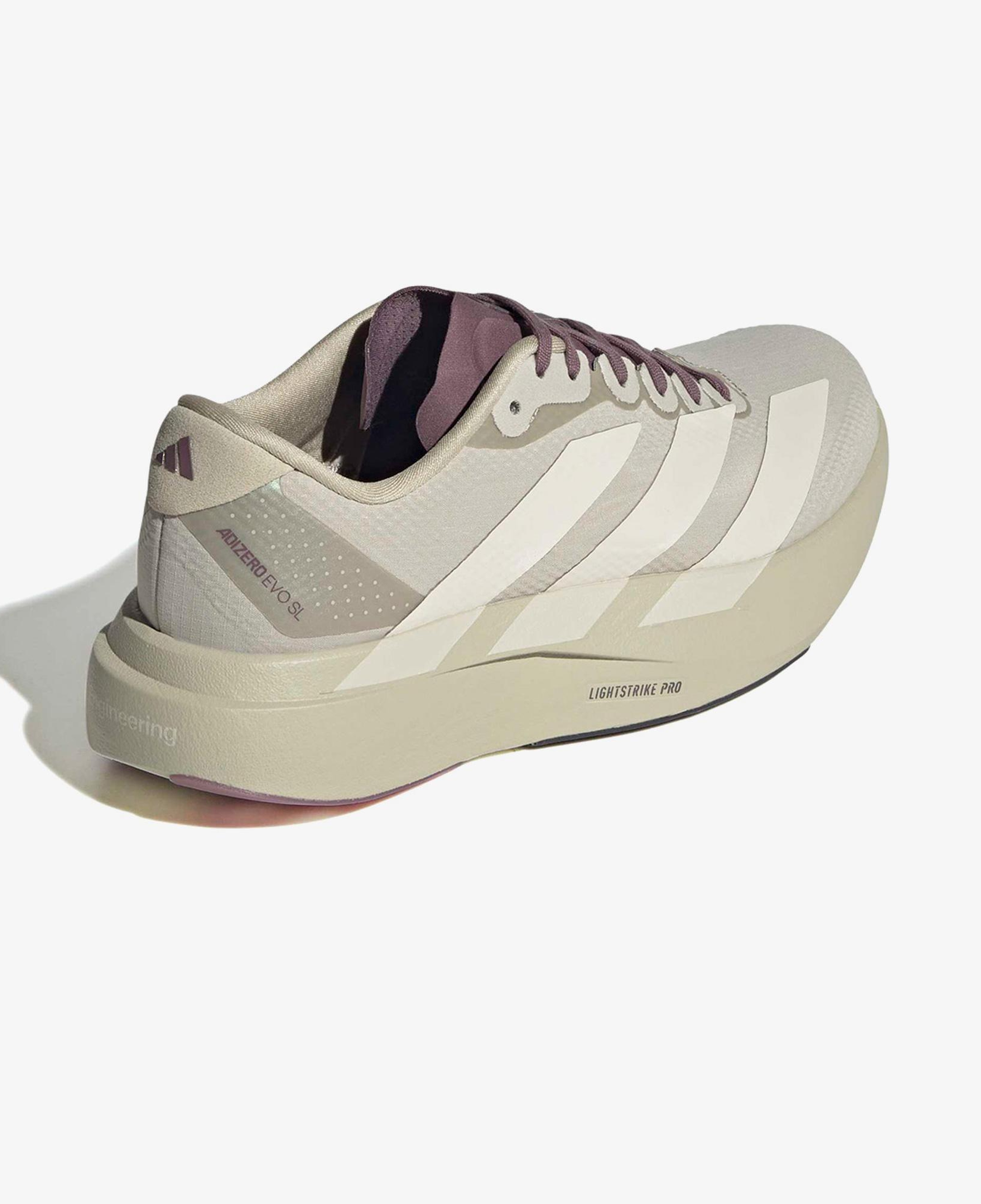 adidas Adizero Evo SL Kadın Bej Spor Ayakkabı