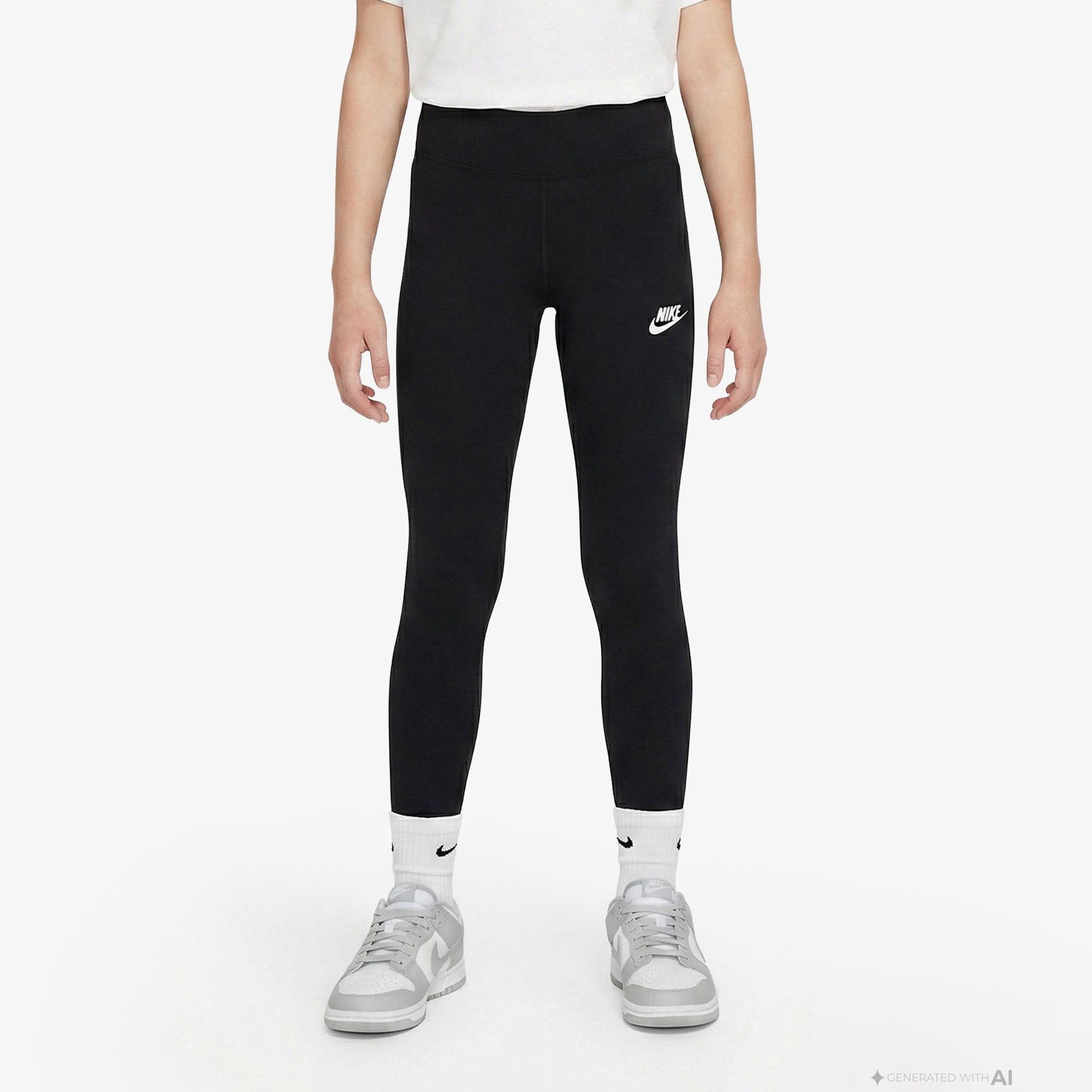 Nike Sportswear Classics Çocuk Siyah Tayt