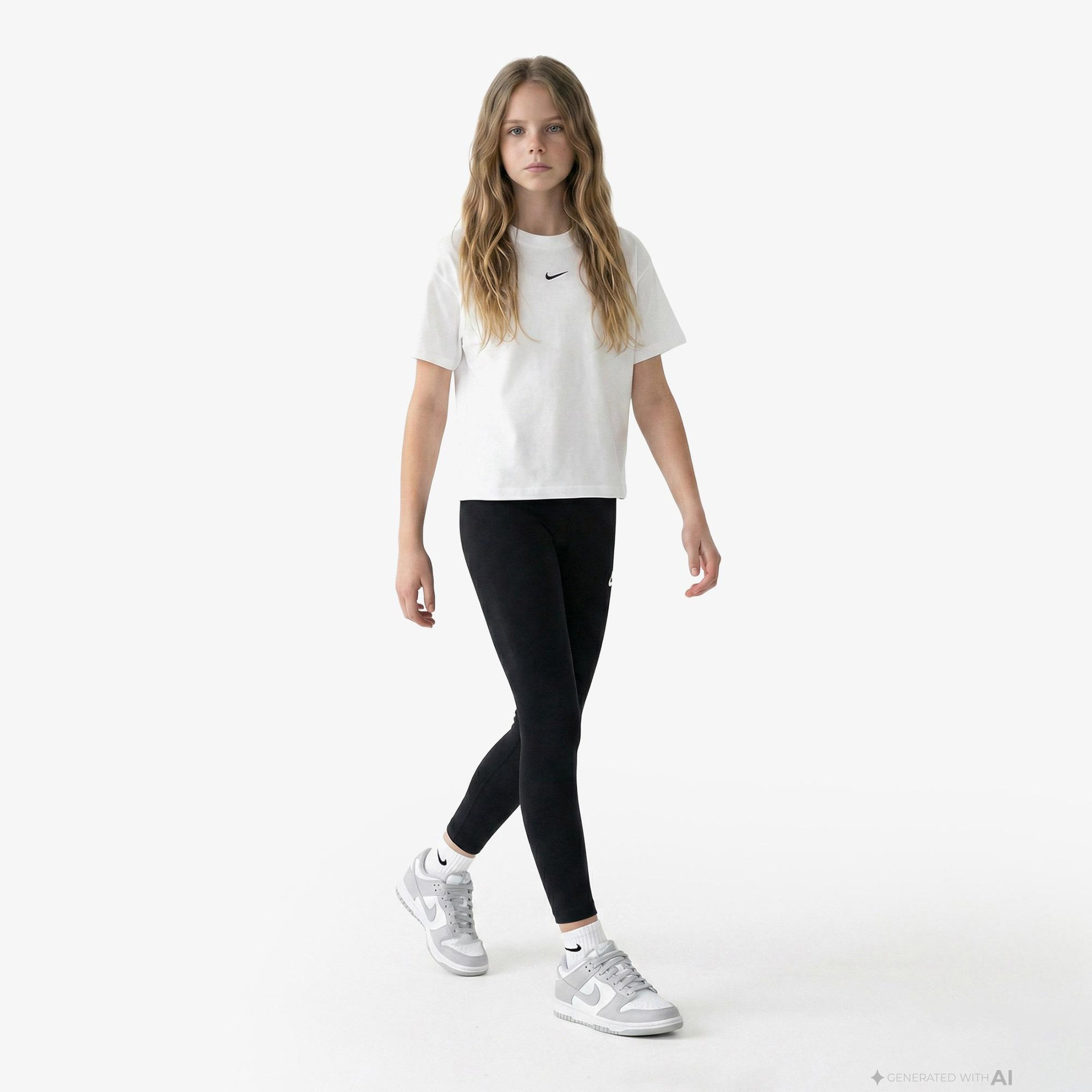 Nike Sportswear Classics Çocuk Siyah Tayt