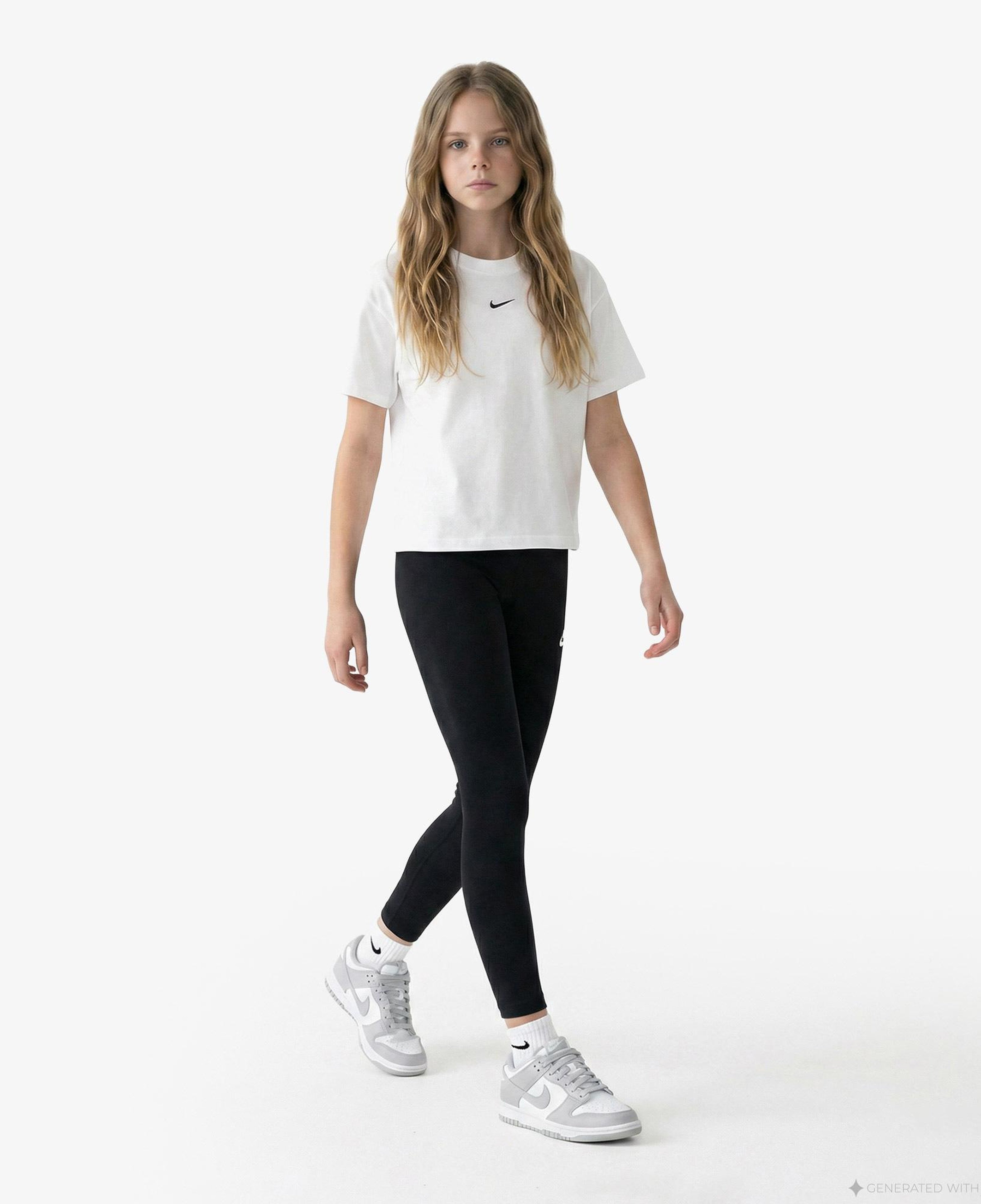 Nike Sportswear Classics Çocuk Siyah Tayt